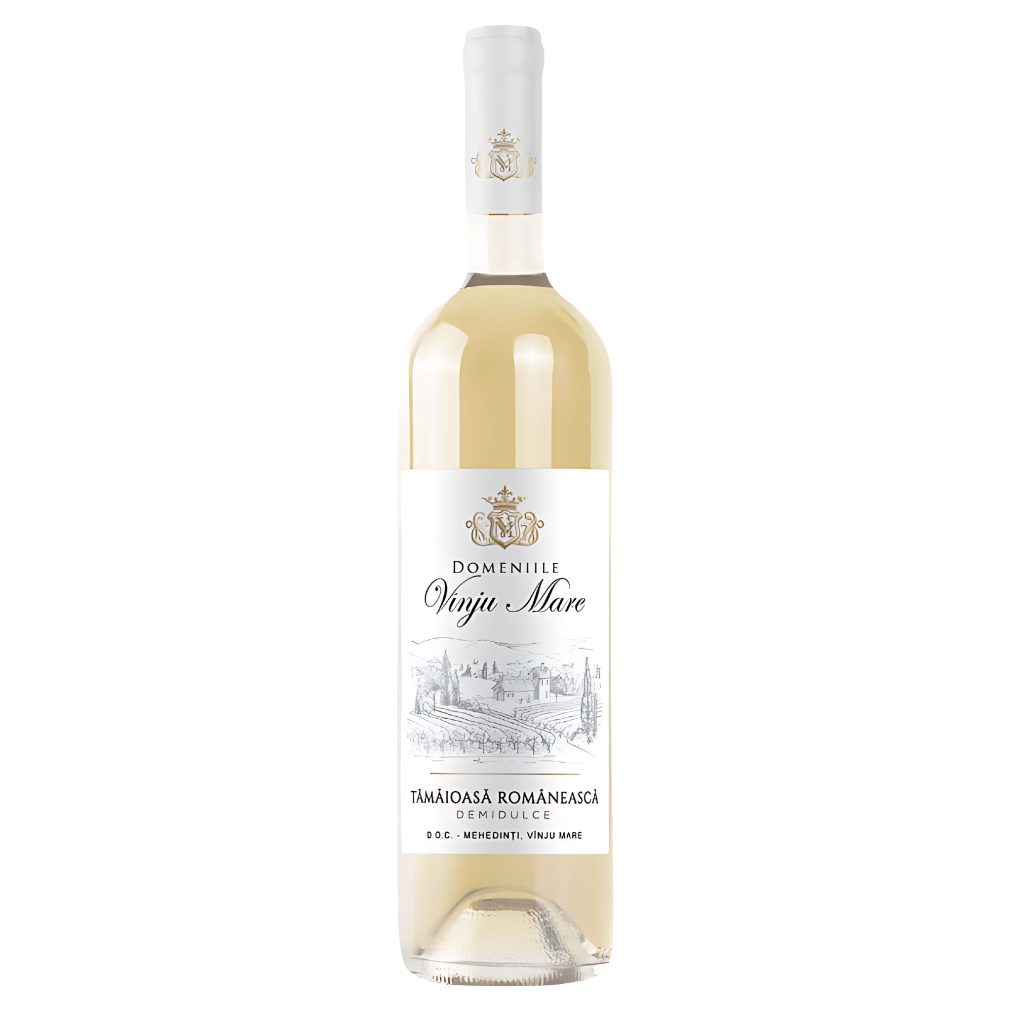 Vin alb Domeniile Vinju Mare, Tamaioasa Romaneasca 0.75 l