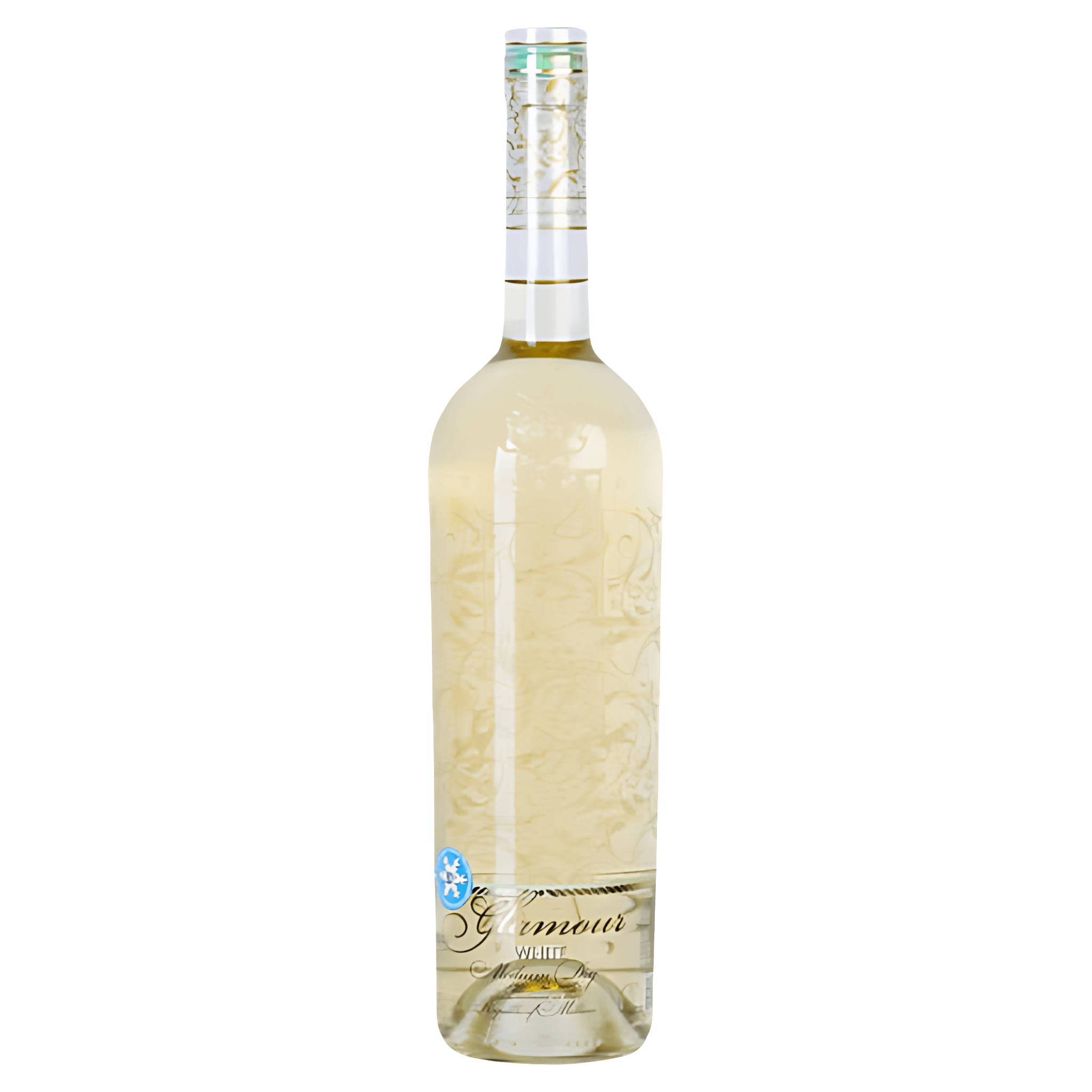 Vin alb demisec Suvorov Glamour Reserve White, Sauvignon Blanc, 0.75 l