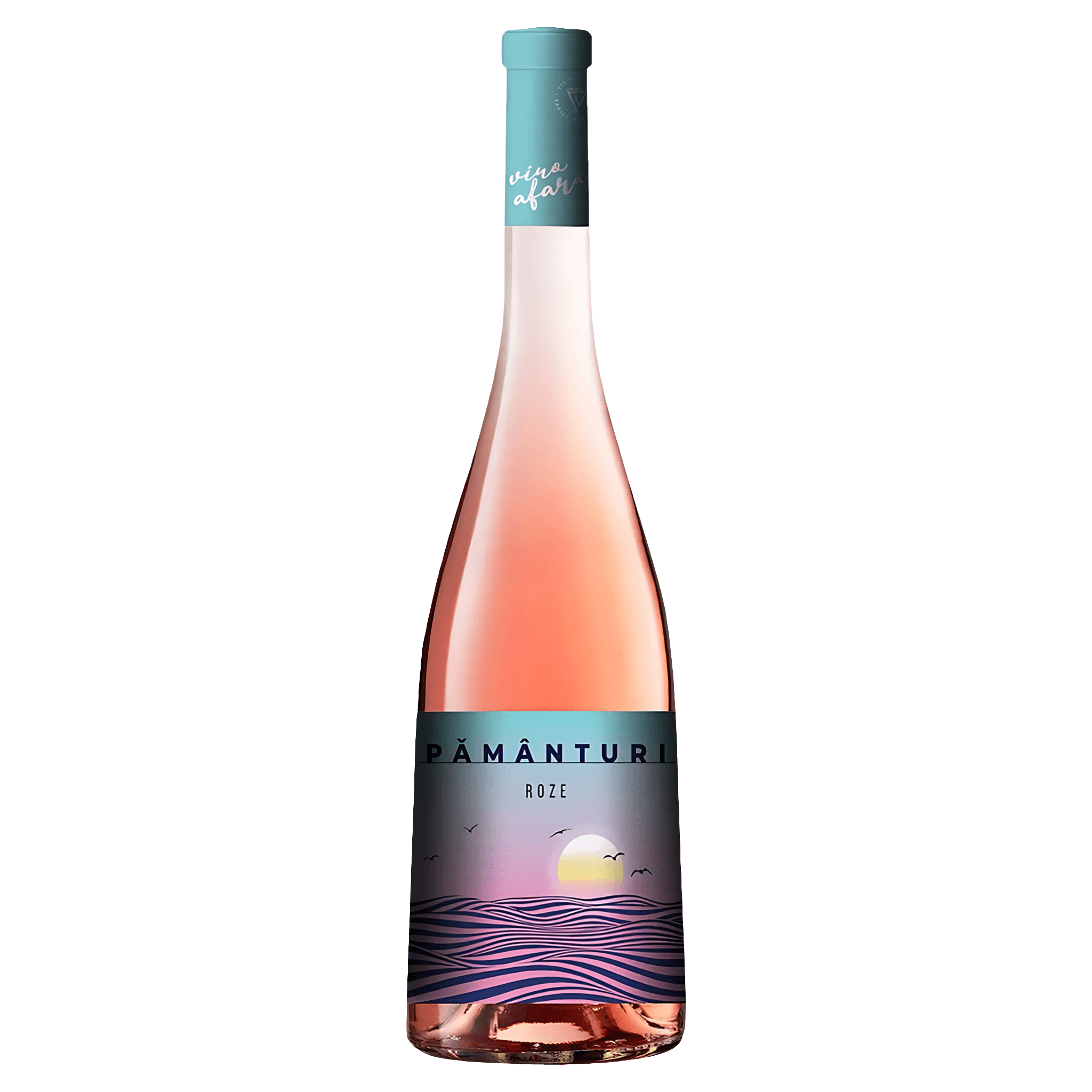 Vin rose demisec Sarica Niculitel Pamanturi, Feteasca Neagra, Babeasca si Busuioaca de Bohotin, 0.75 l