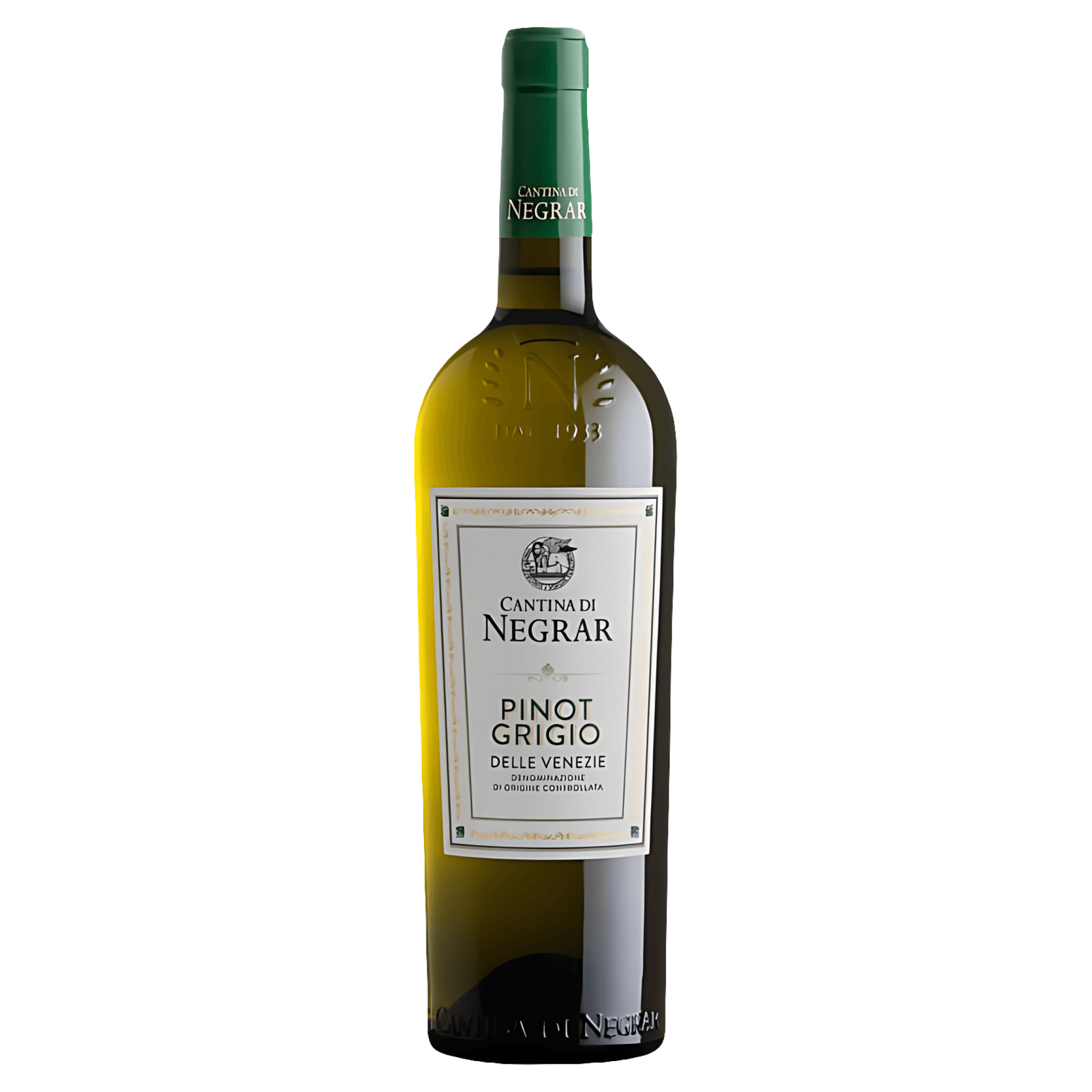Vin alb sec Cantina di Negrar Delle Venezie, Pinot Grigio, 0.75 l