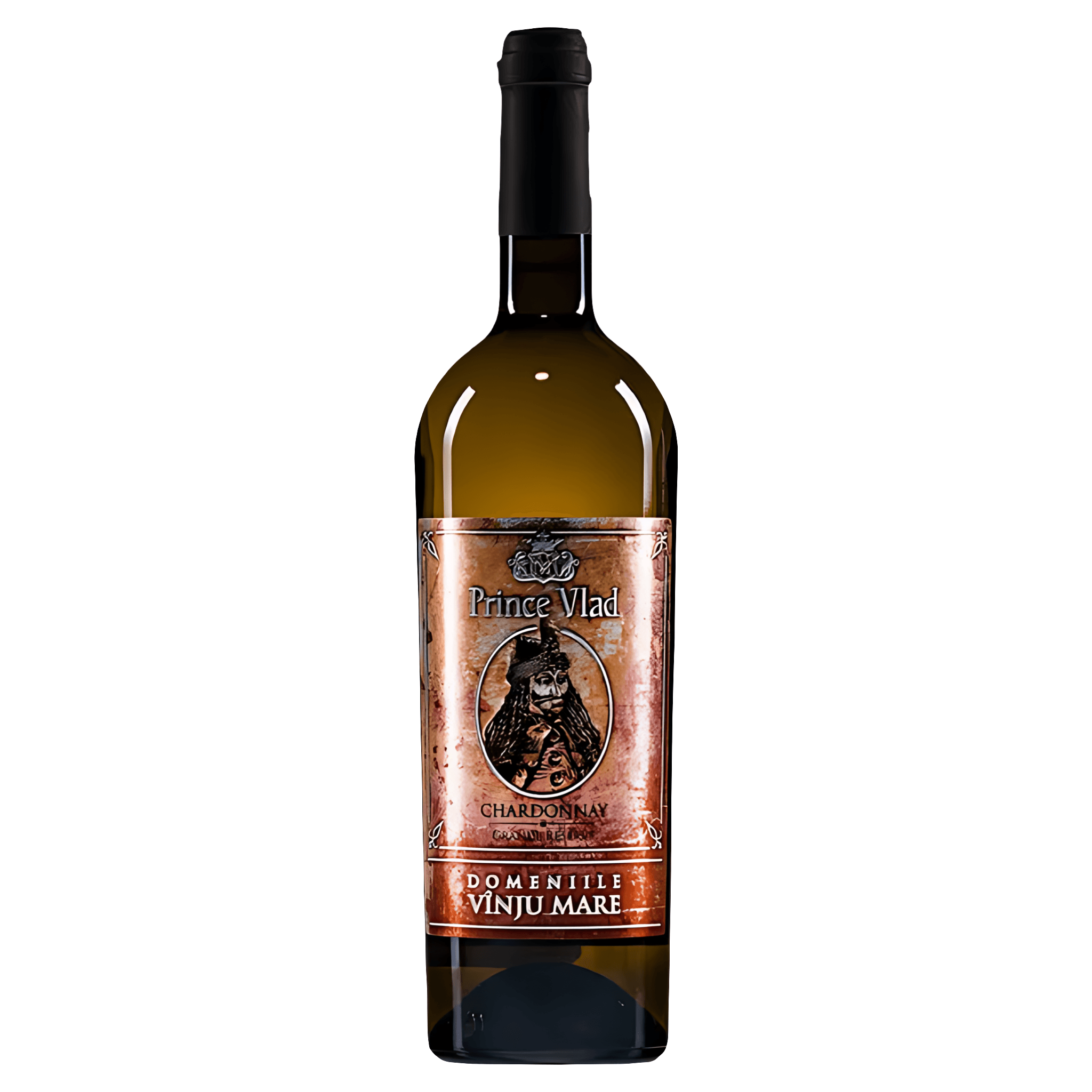 Vin alb sec Domeniile Vinju Mare Prince Vlad, Chardonnay, 0.75 l