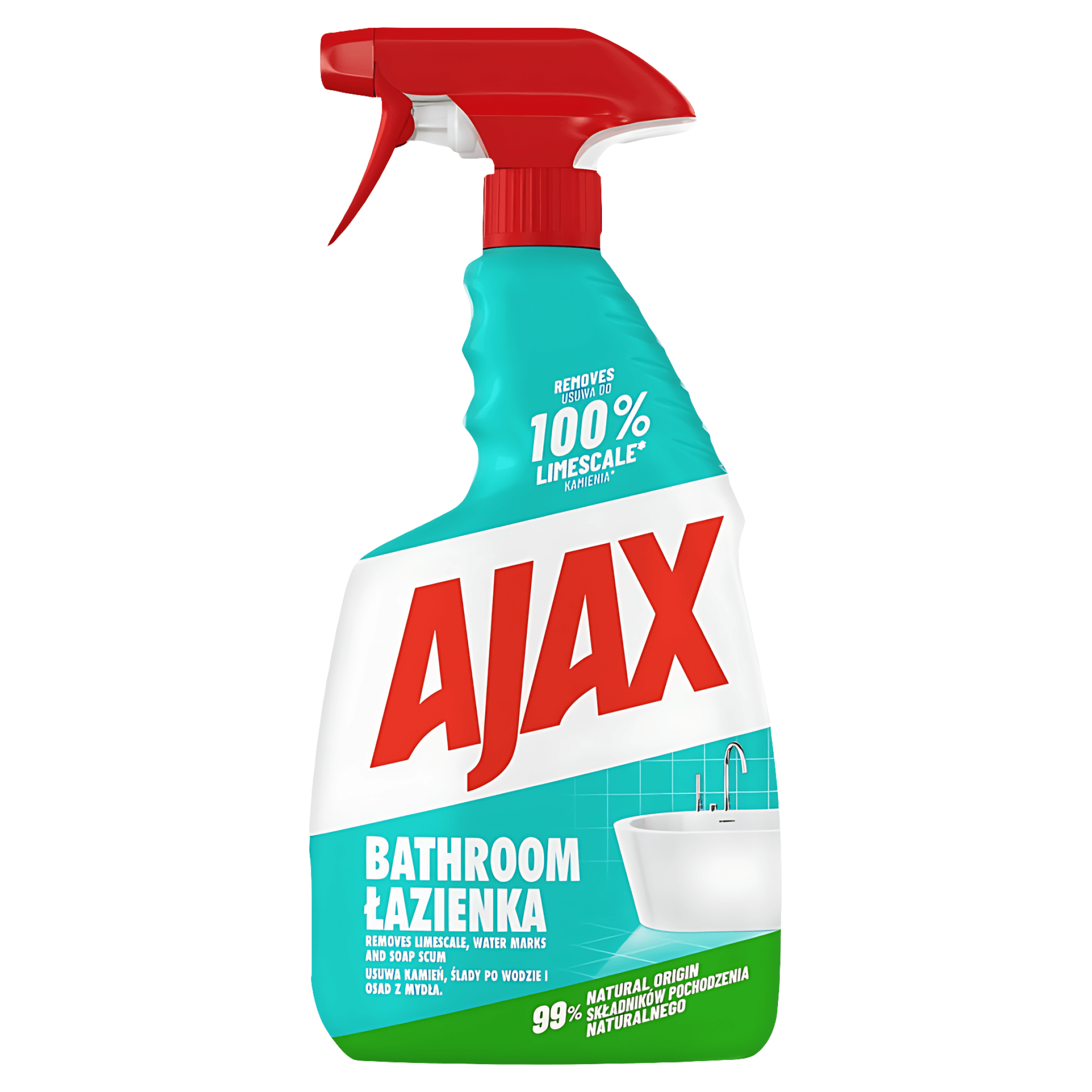 Detergent spray de curatare pentru suprafetele din baie Ajax Bathroom, 750 ml
