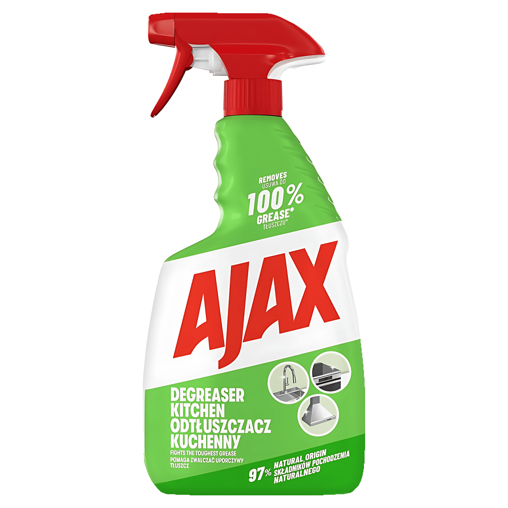 Spray degresant pentru bucatarie Ajax, 750 ml