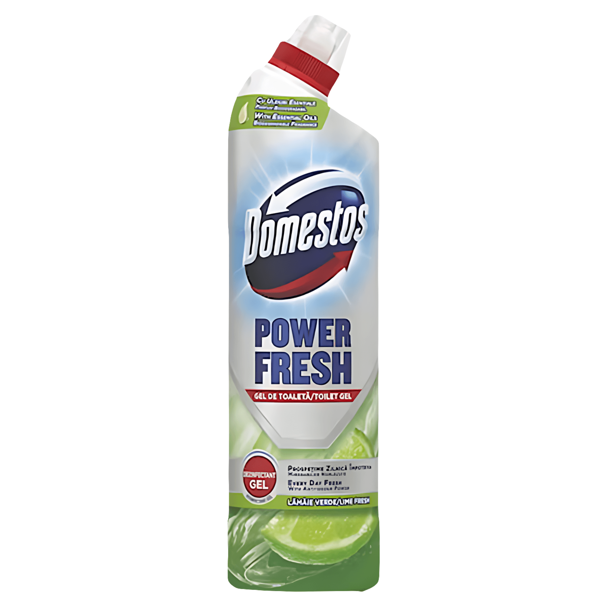 Dezinfectant pentru toaleta Domestos Total Hygiene Lime Fresh, 700 ml