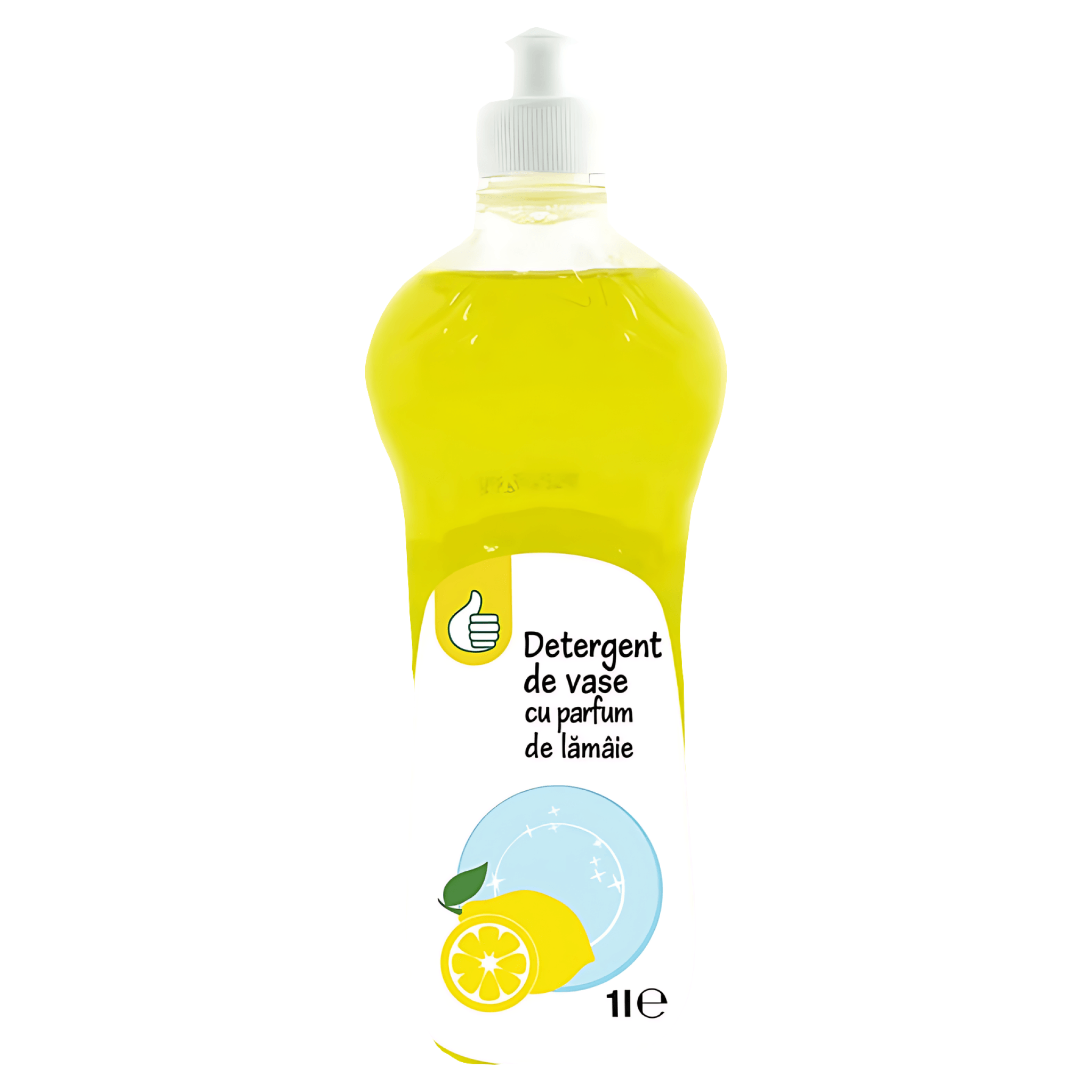 Detergent de vase Pouce, cu parfum de lamaie, 1 l