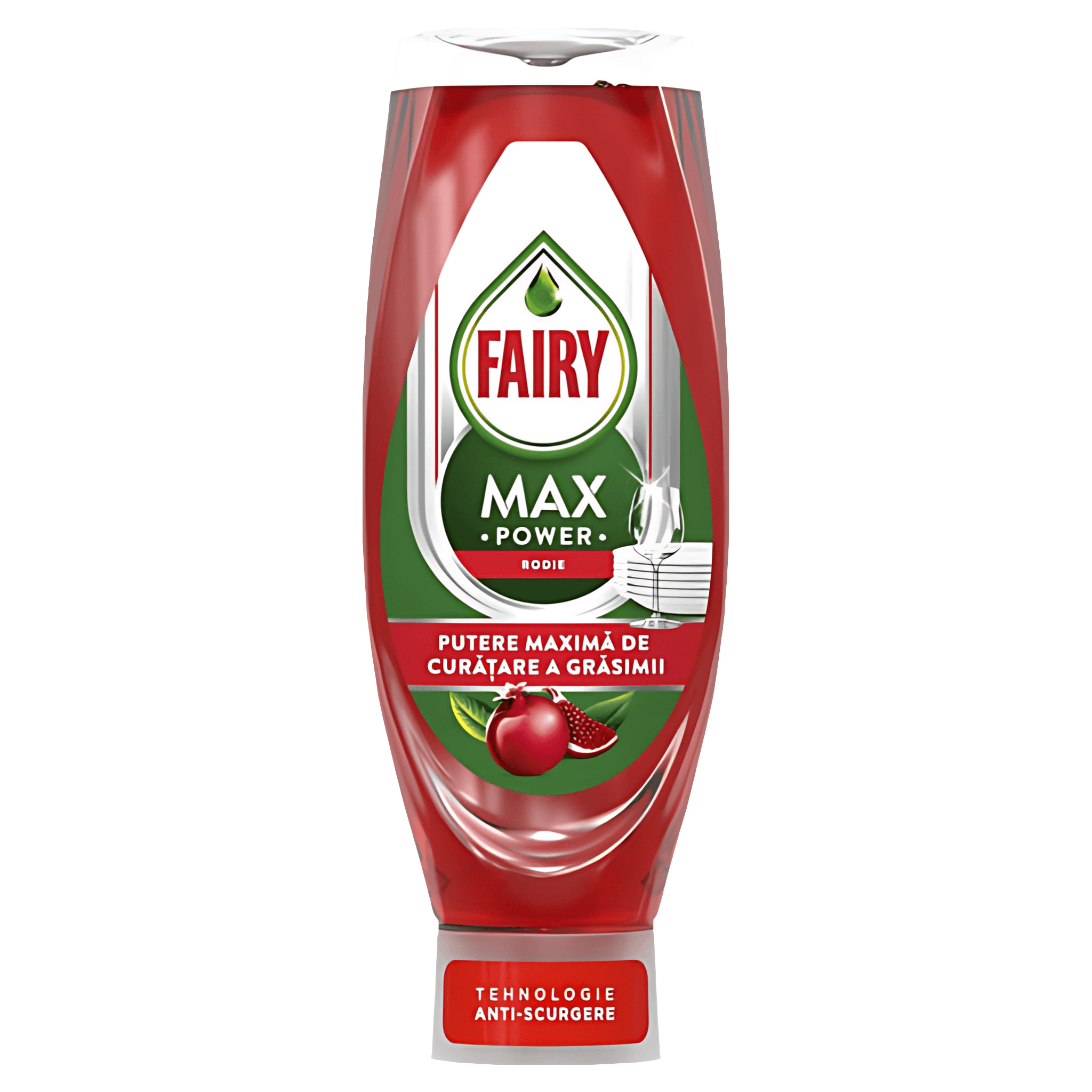 Detergent de vase Fairy Max Power, rodie, 730 ml