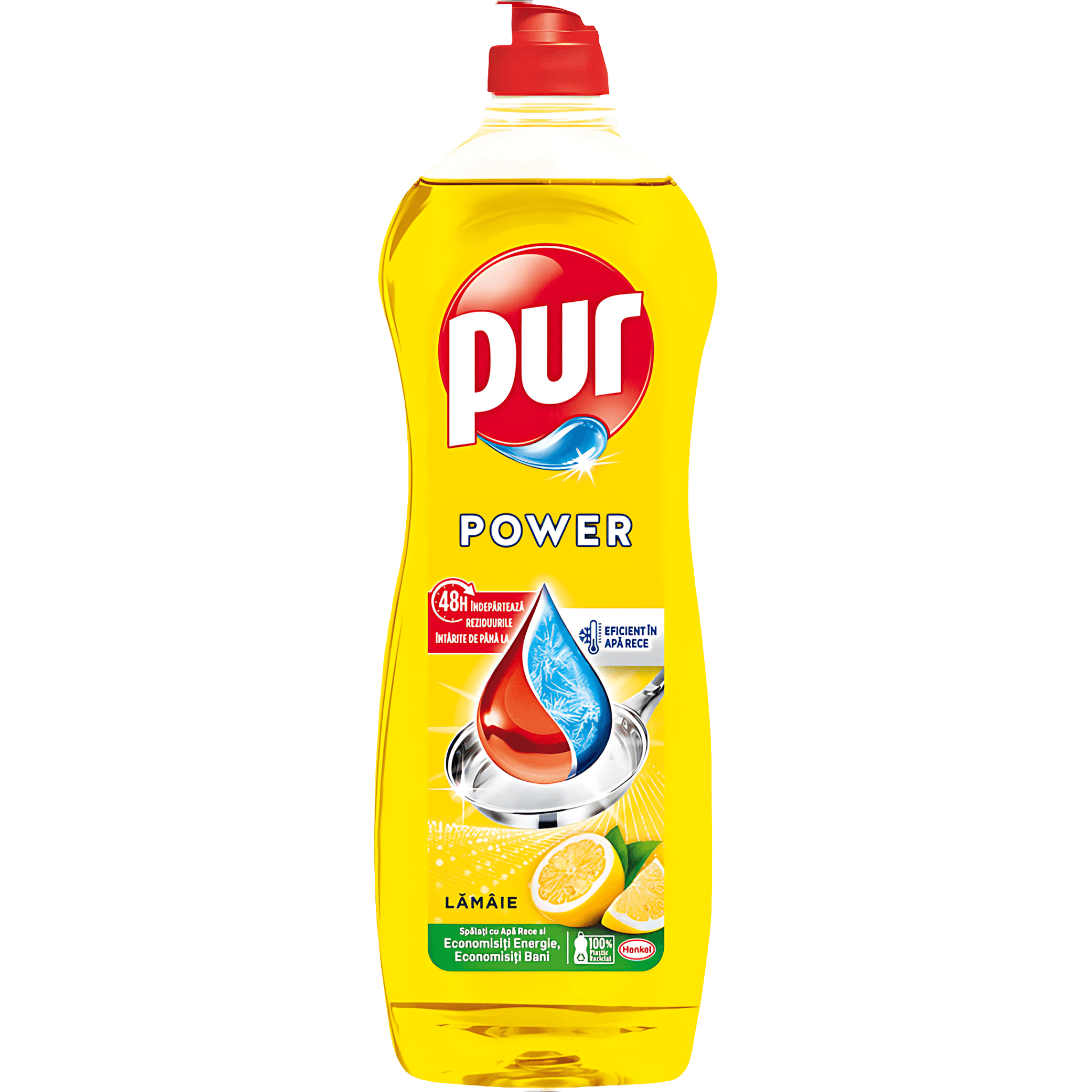 Detergent de vase Pur Power Lemon, 750 ml