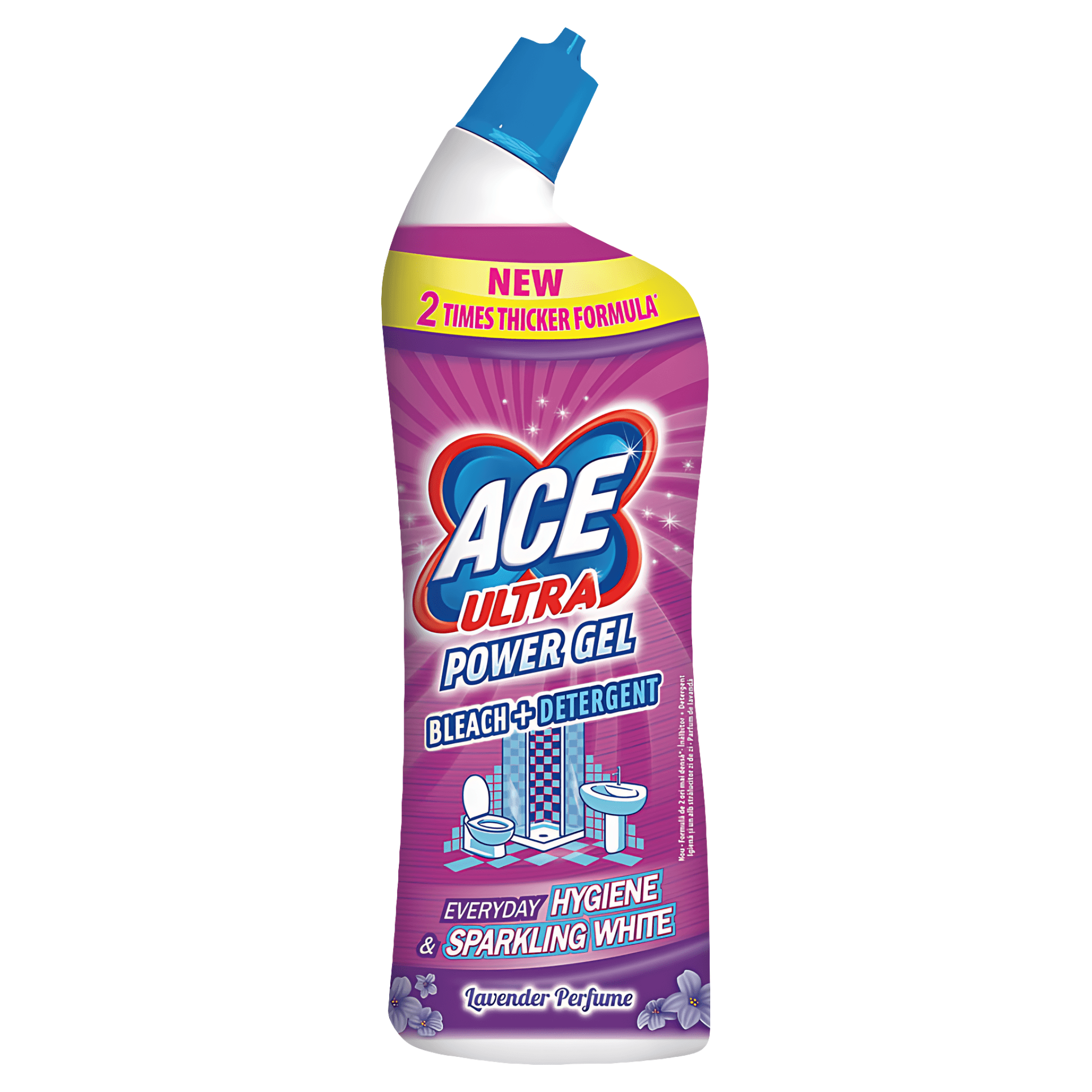 Solutie inalbitor si degresant Ace power gel fresh, 0.75 l