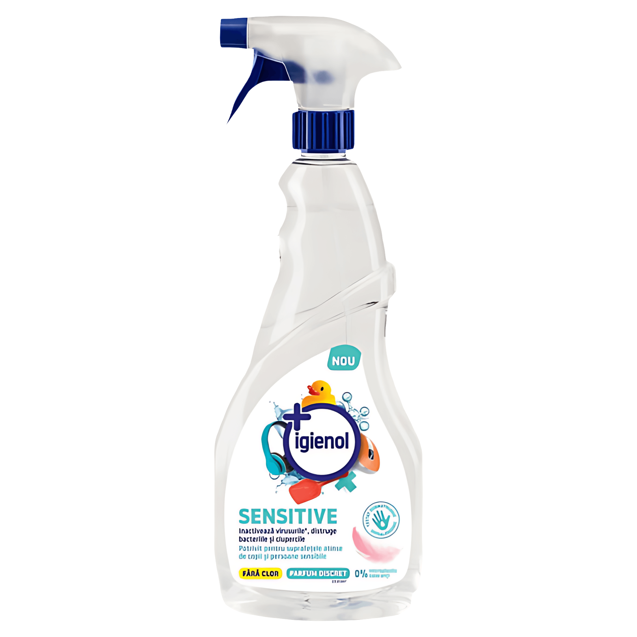 Dezinfectant suprafete si obiecte Igienol Sensitive, 750 ml