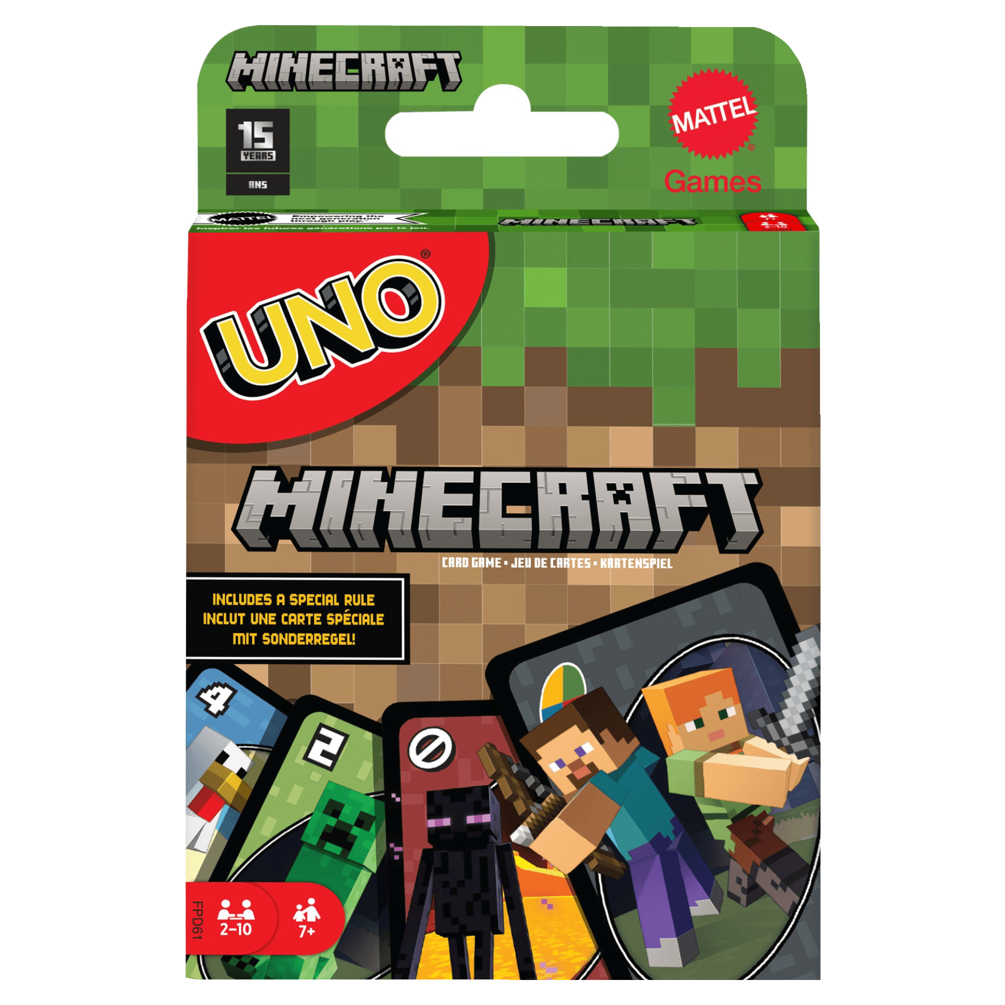 Joc de carti Uno Minecraft