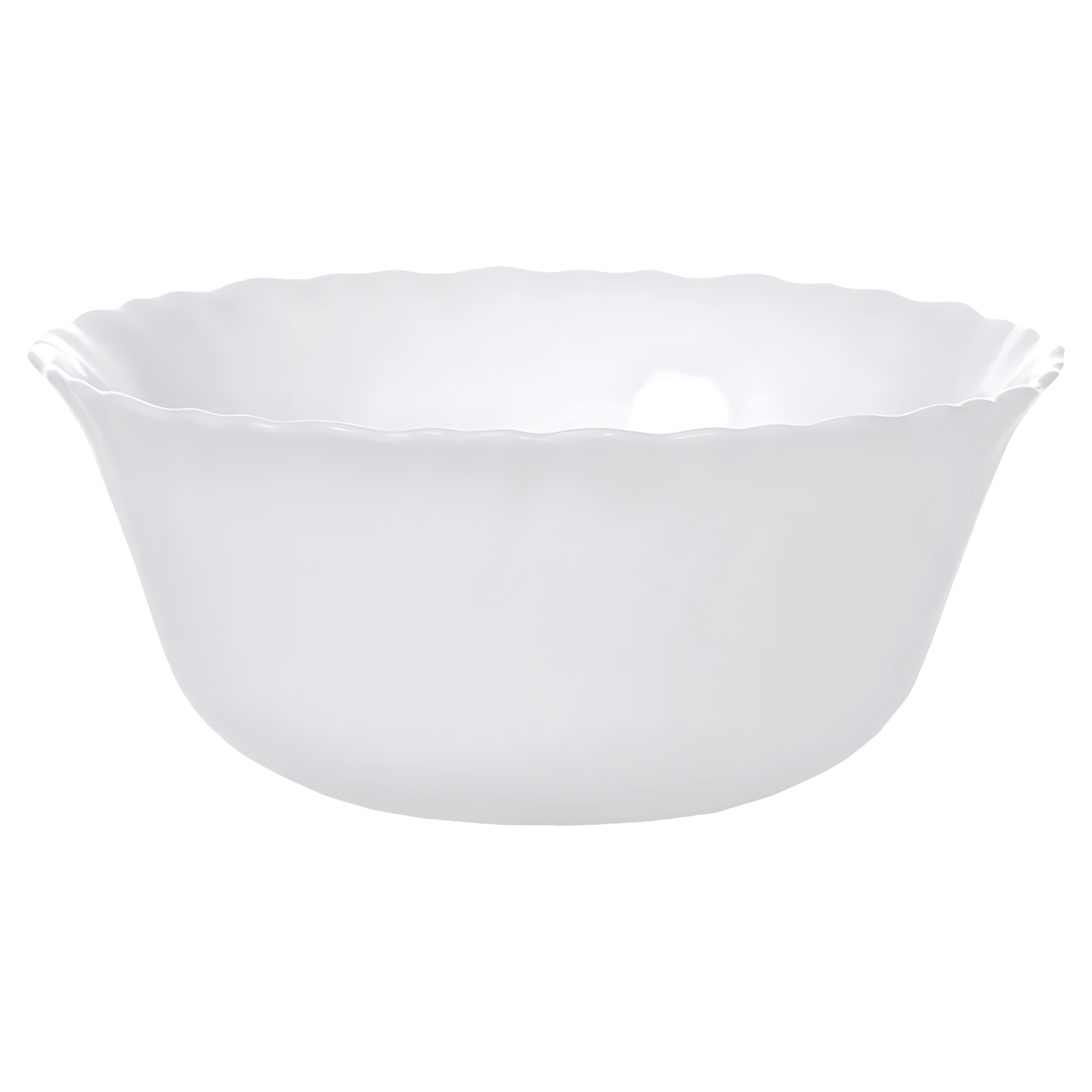 Bol alb din opal pentru salata 24 cm