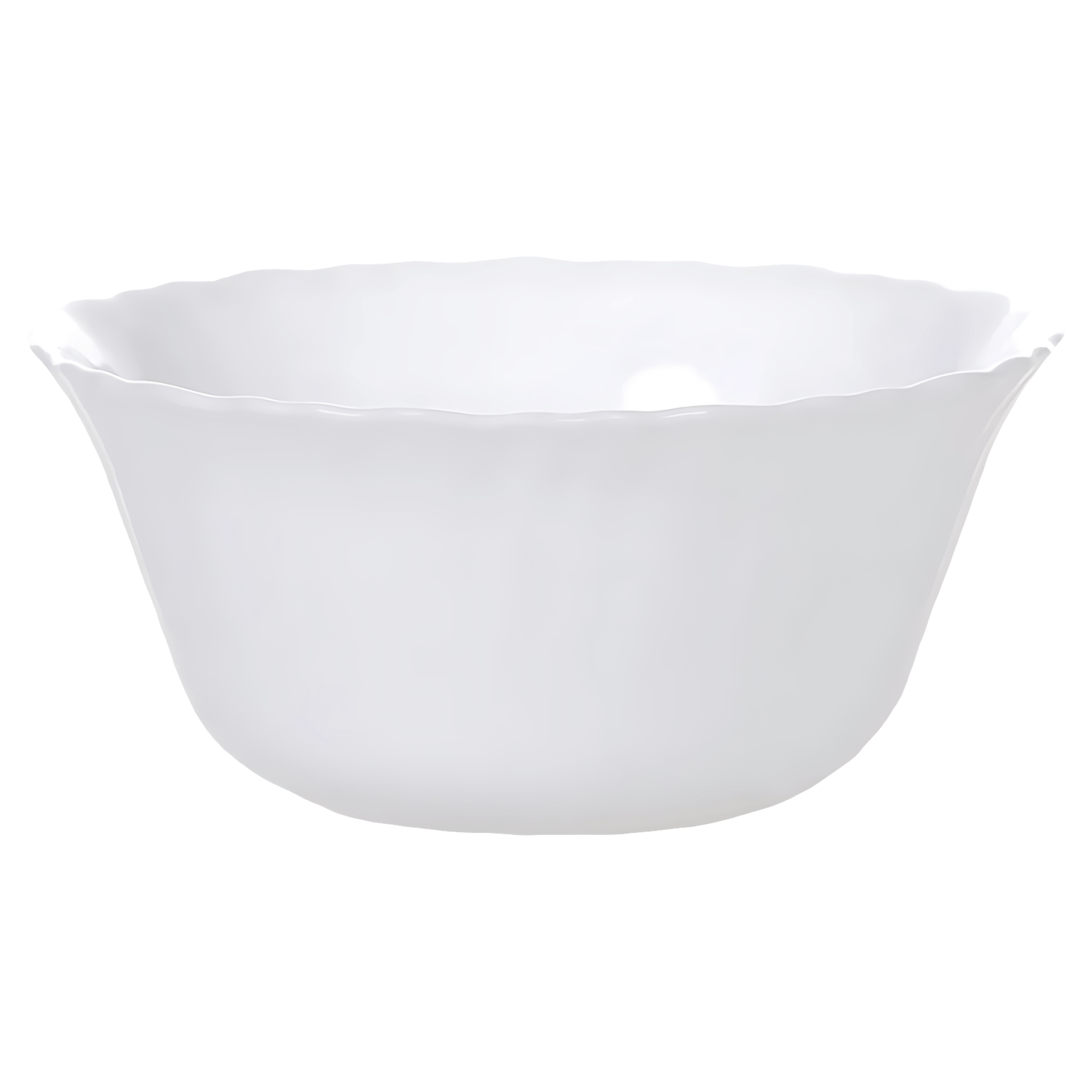 Bol alb din opal pentru supa 17 cm