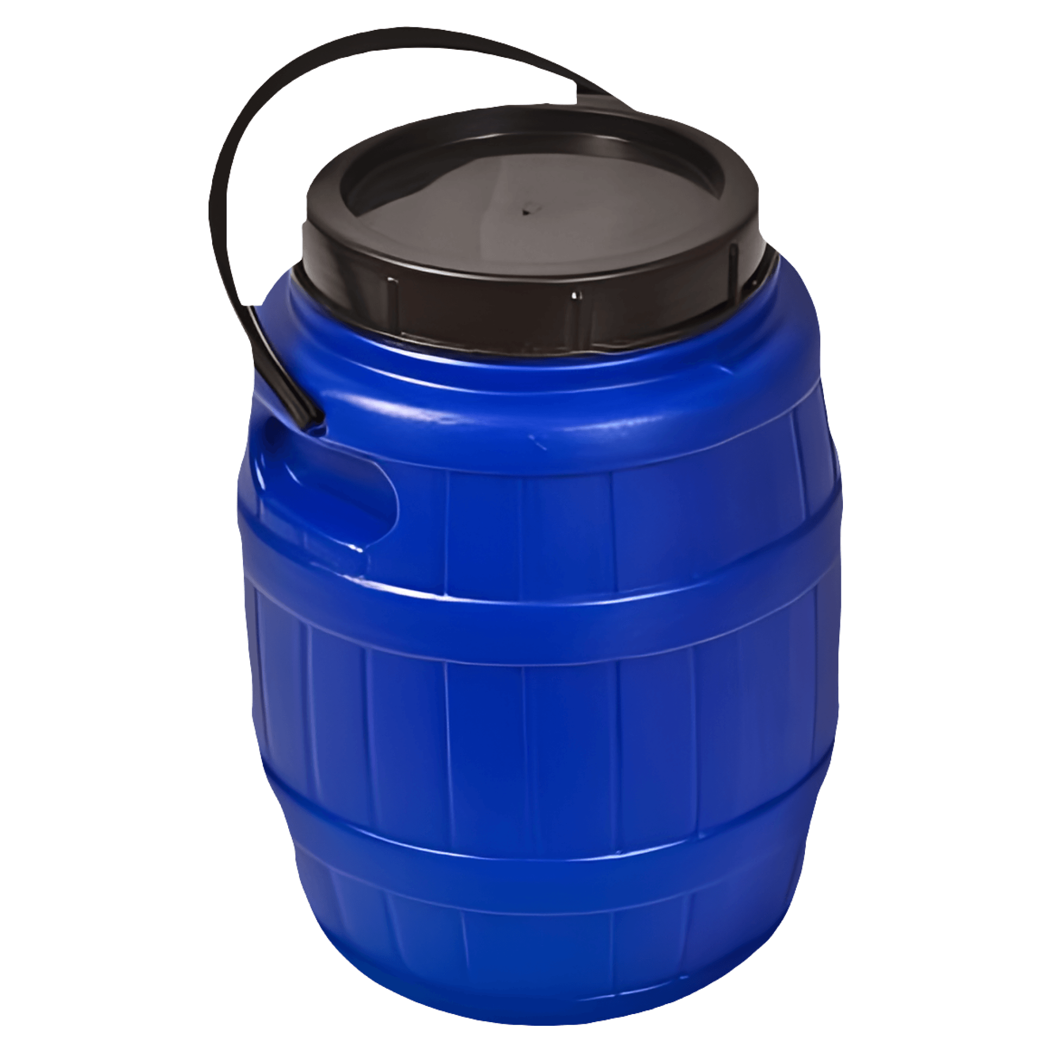 Bidon cilindric cu toarta Sterk, plastic, 12 l
