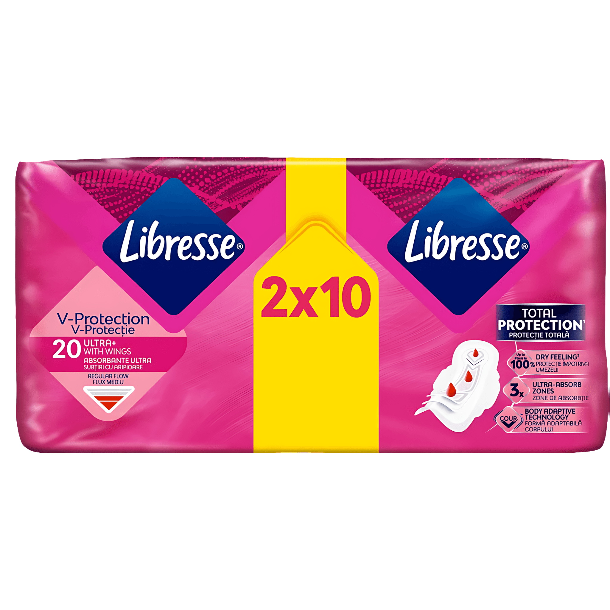 Absorbante Libresse Ultra Normal Duo, 20 bucati