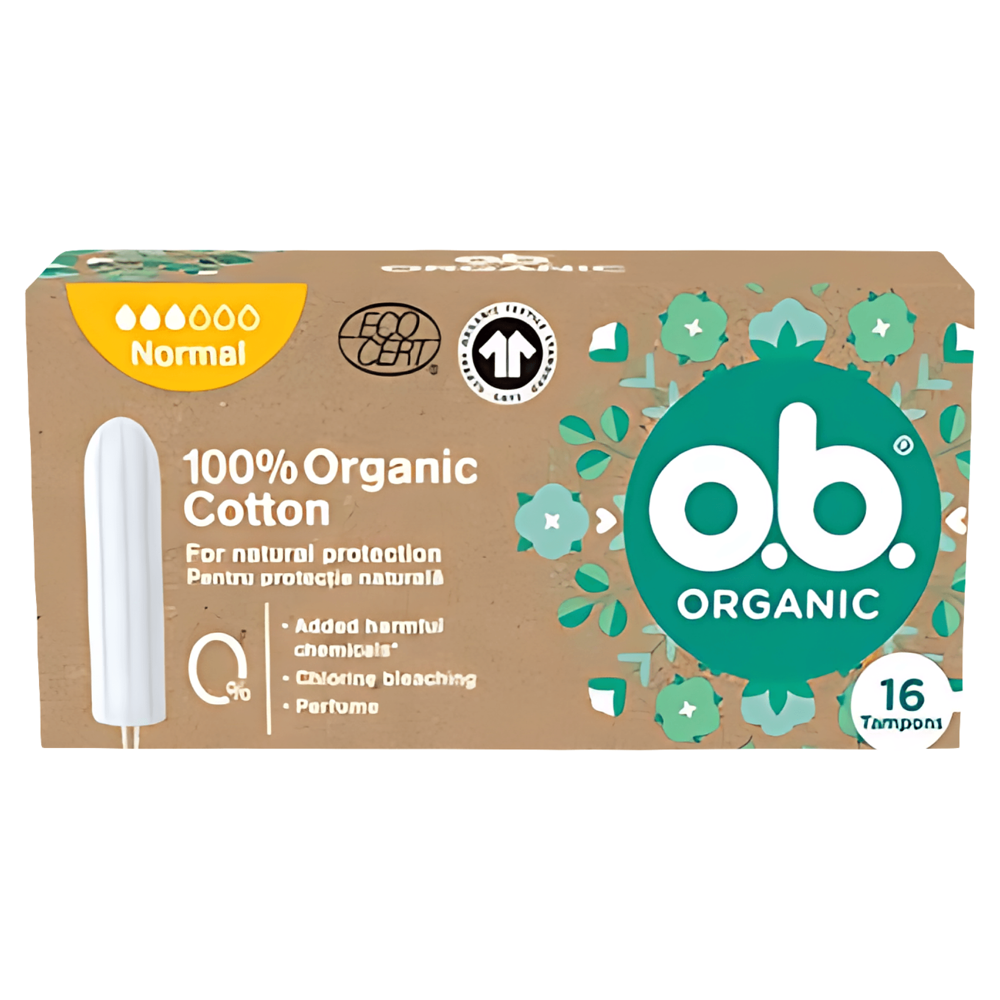 Tampoane OB Organic Normal, 16 buc