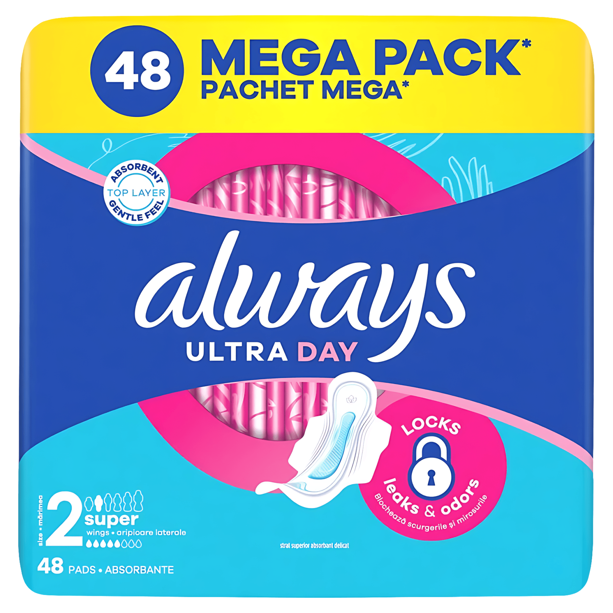 Absorbante Always Ultra Super, 48 bucati