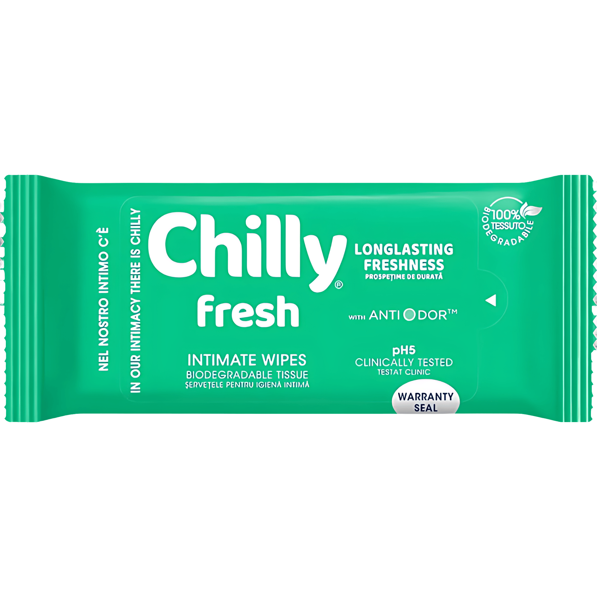 Servetele pentru igiena intima Chilly Fresh, 12 bucati