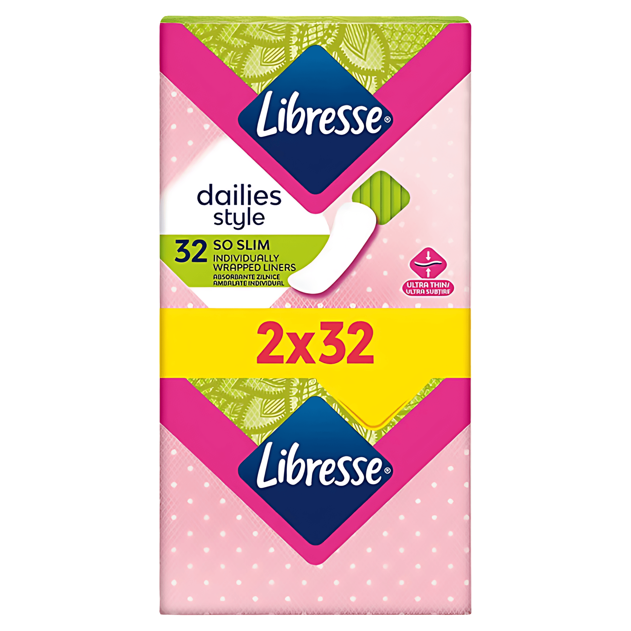 Absorbante Libresse Panty So Slim Duo, 2x32 bucati