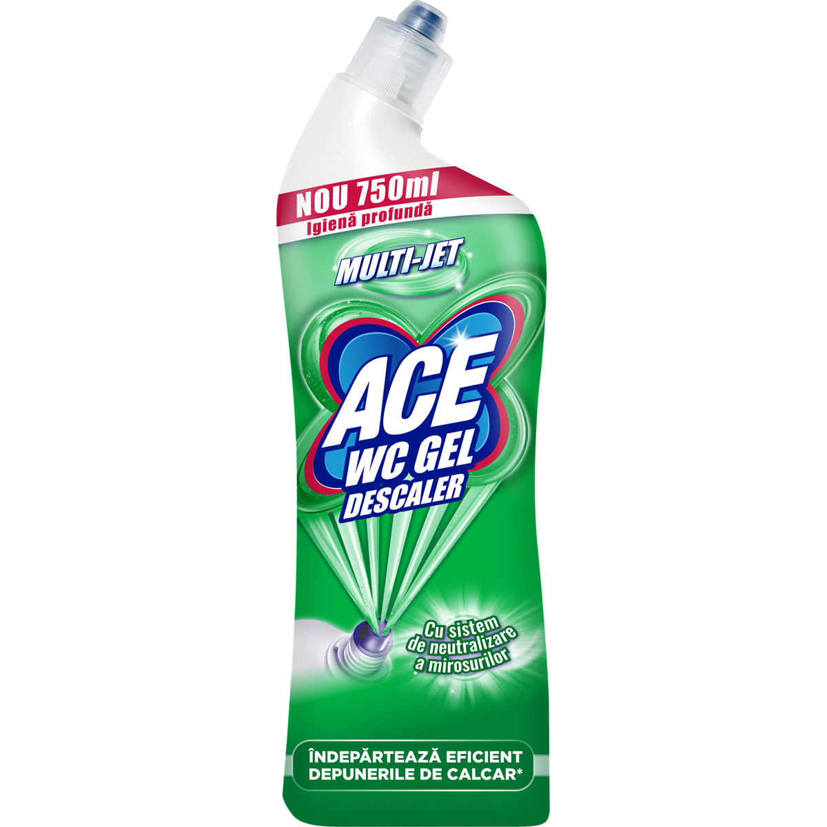 Gel wc decalcifiant Ace, 750 ml