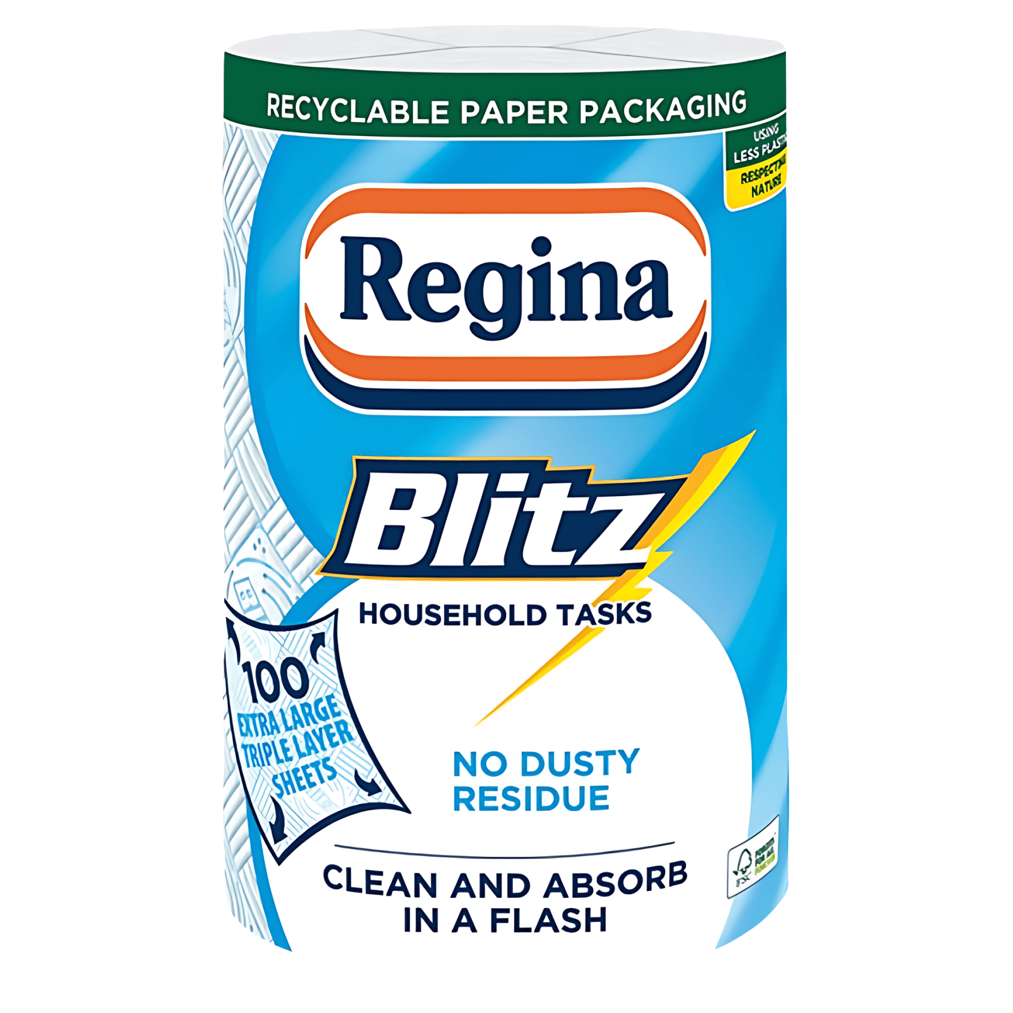 Rola prosoape din hartie Regina Blitz 33 metri, 3 straturi