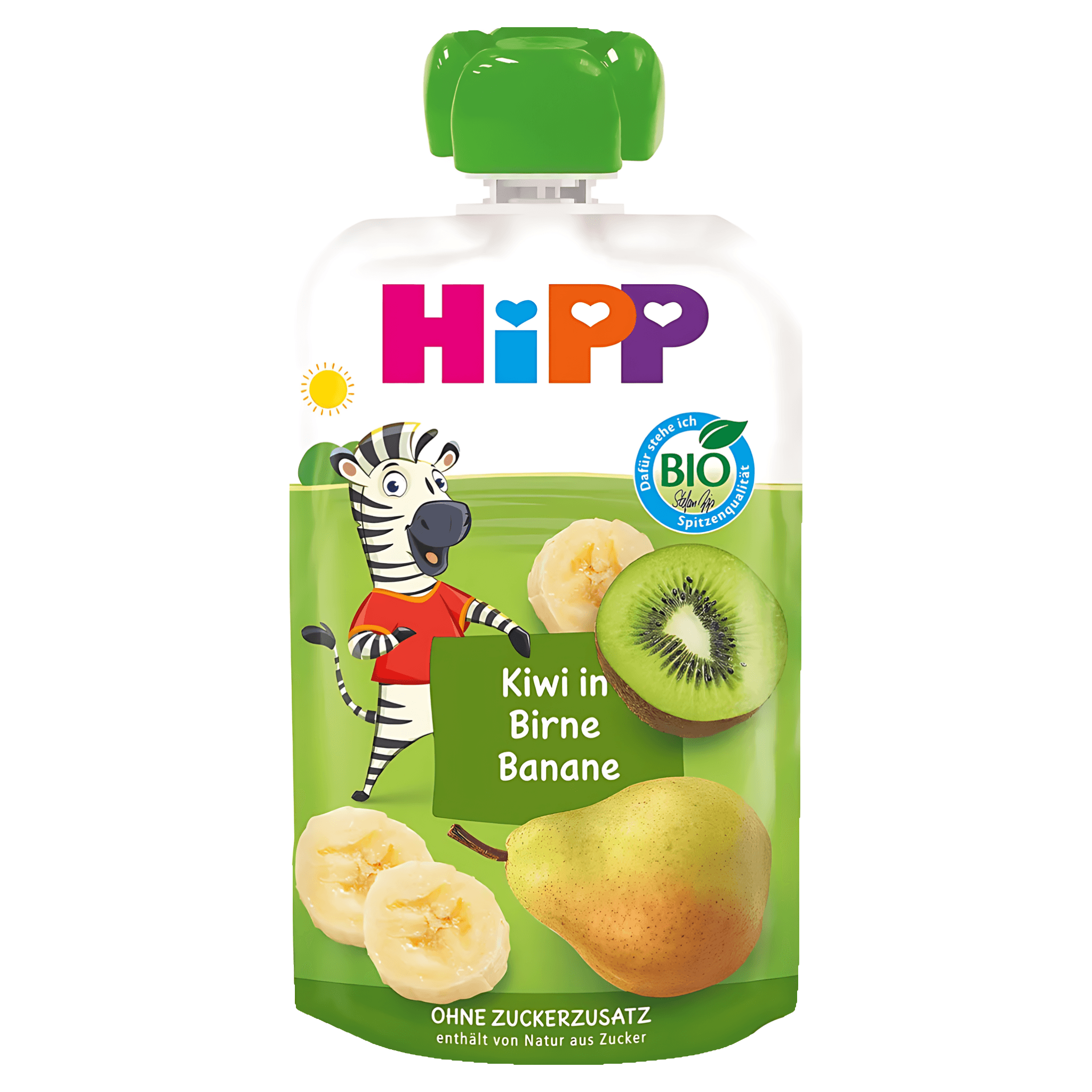 Piure Hipp cu pere, banane si kiwi, de la 1 an, 100 g