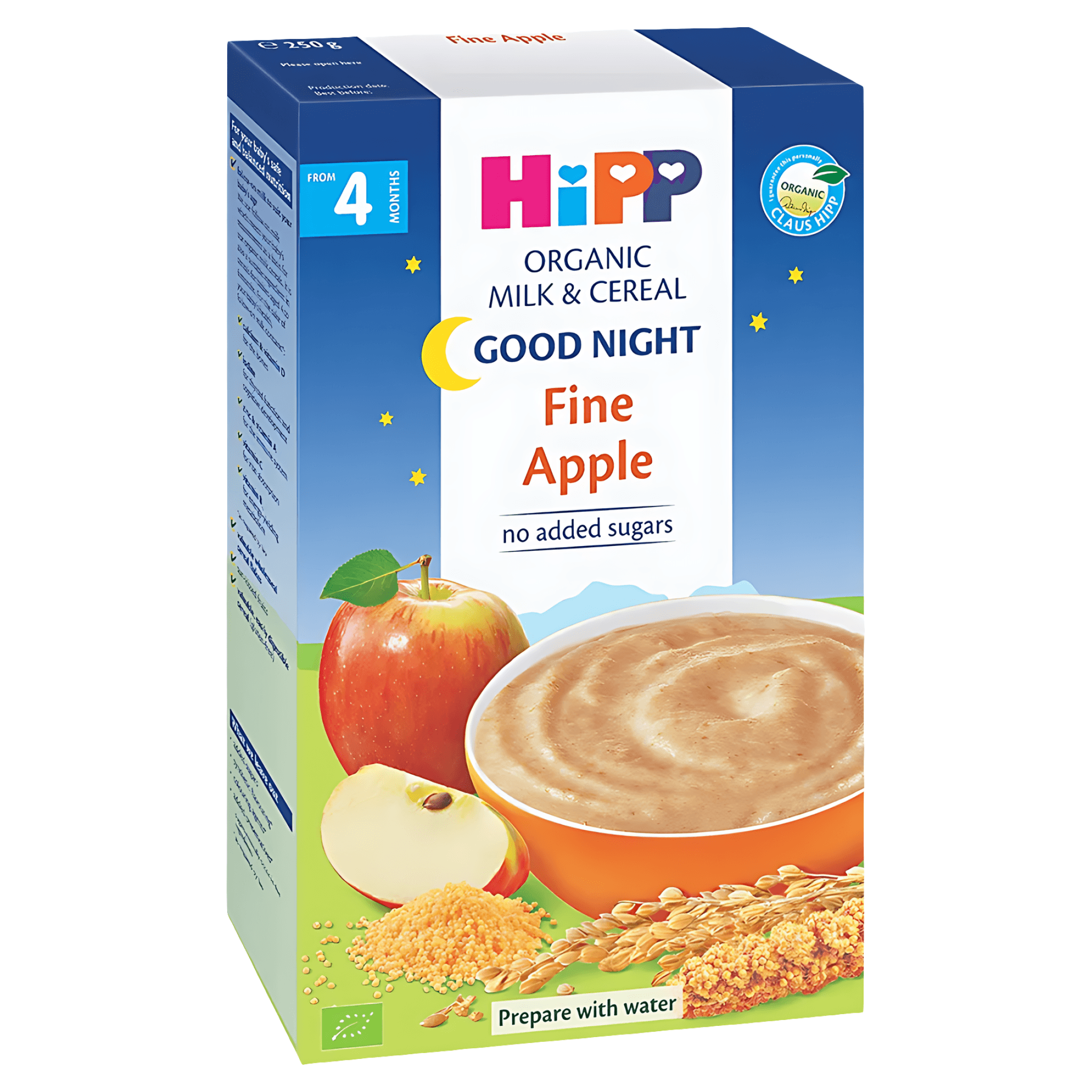 Cereale Eco Hipp Noapte buna cu mar, de la 4 luni, 250 g