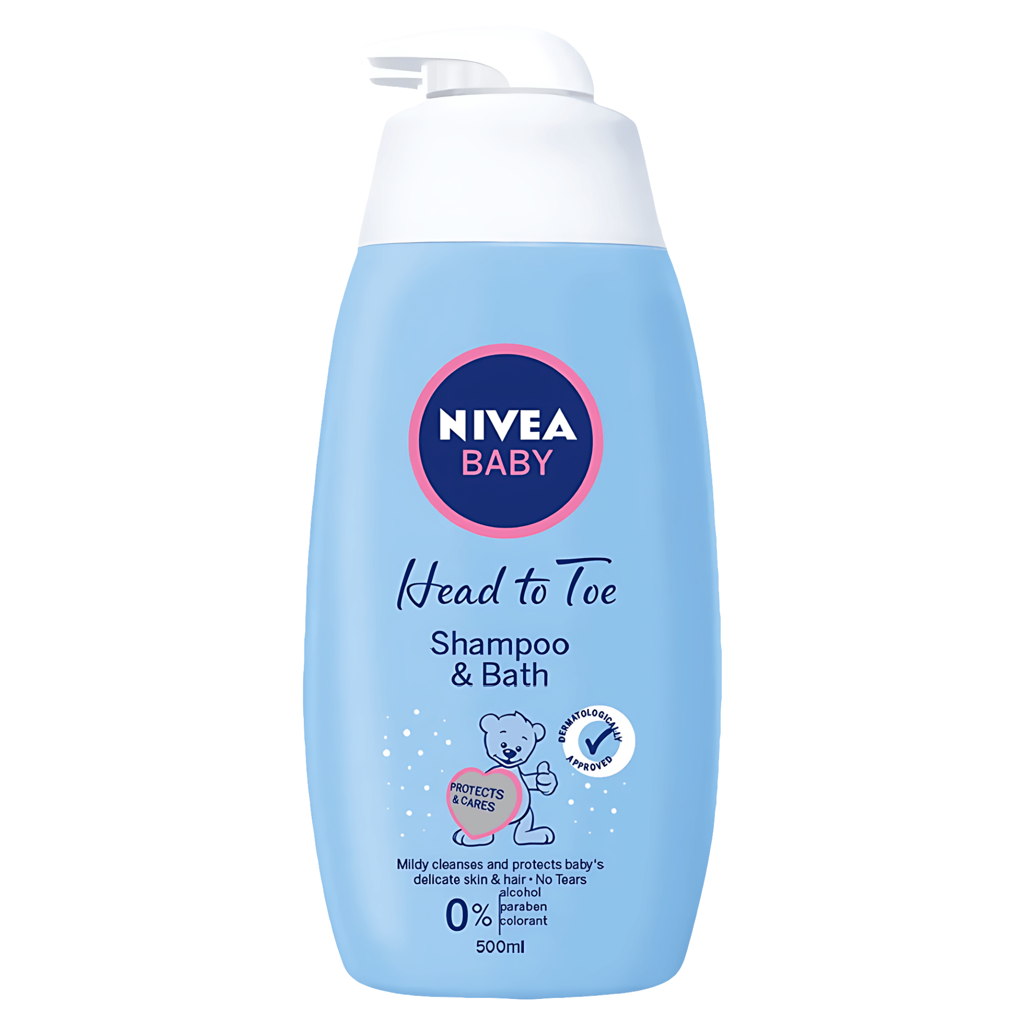 Sampon si gel de dus delicat Nivea Baby, 500ml