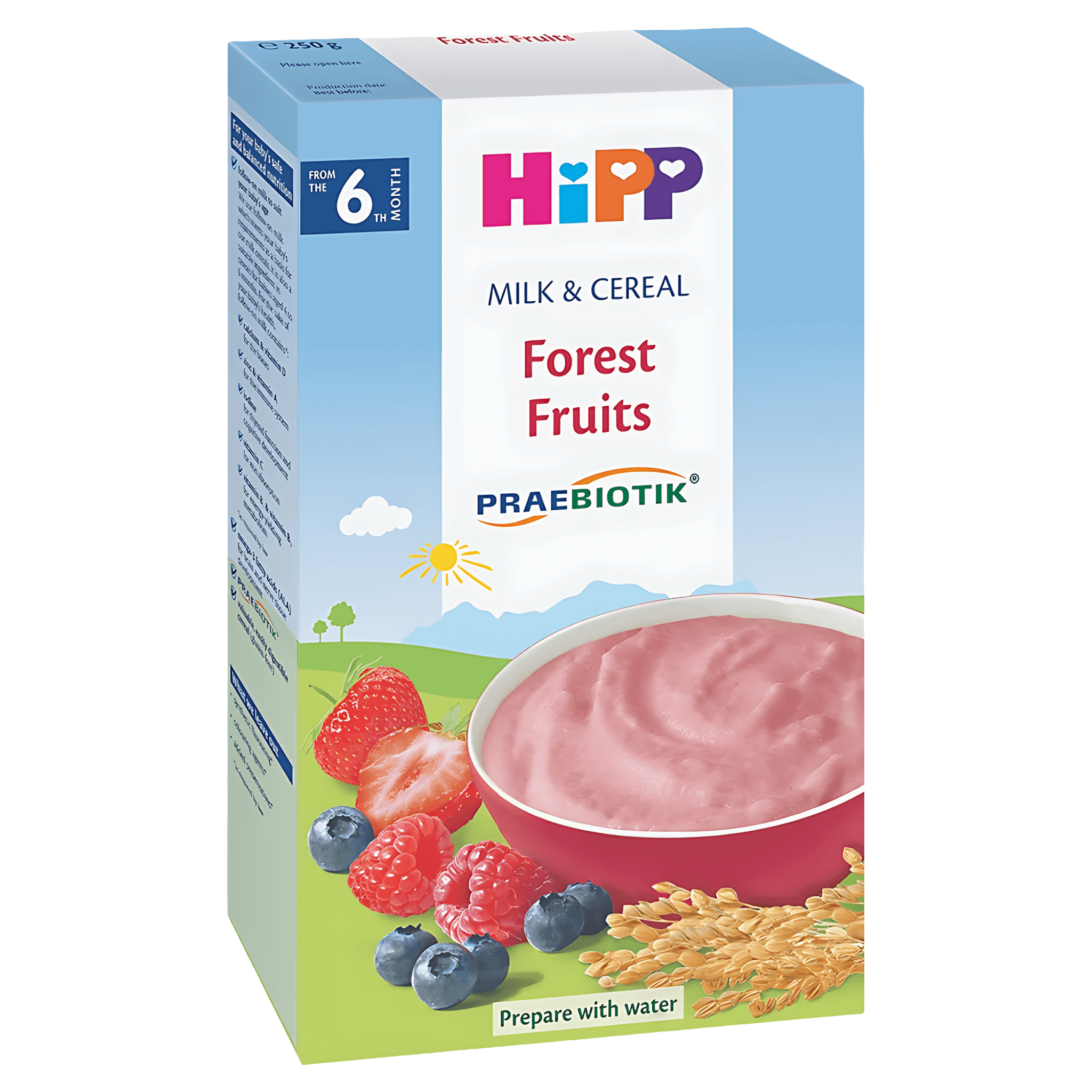 Cereale Hipp cu fructe de padure, de la 6 luni, 250 g