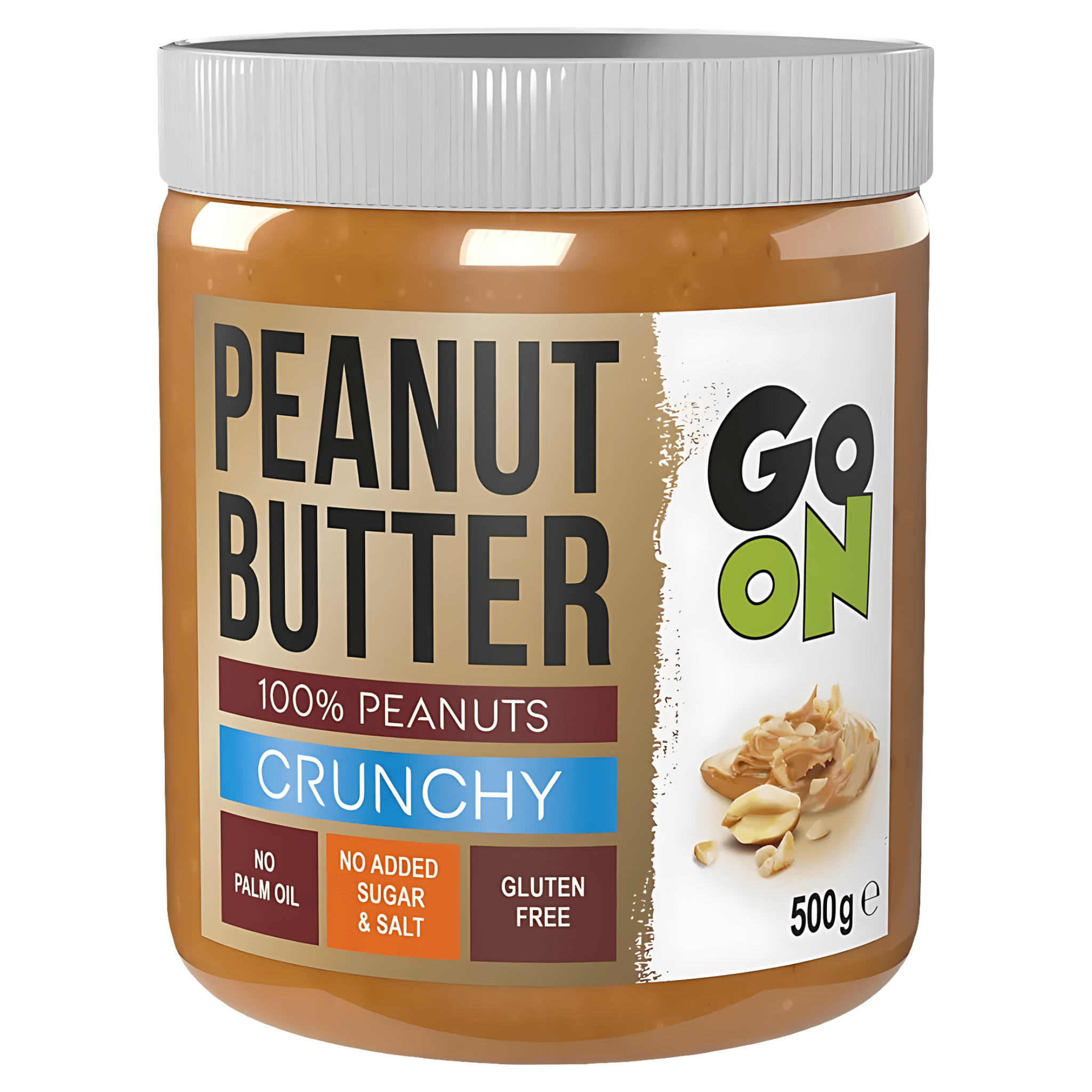 Unt de arahide Go On Crunchy, 500 g