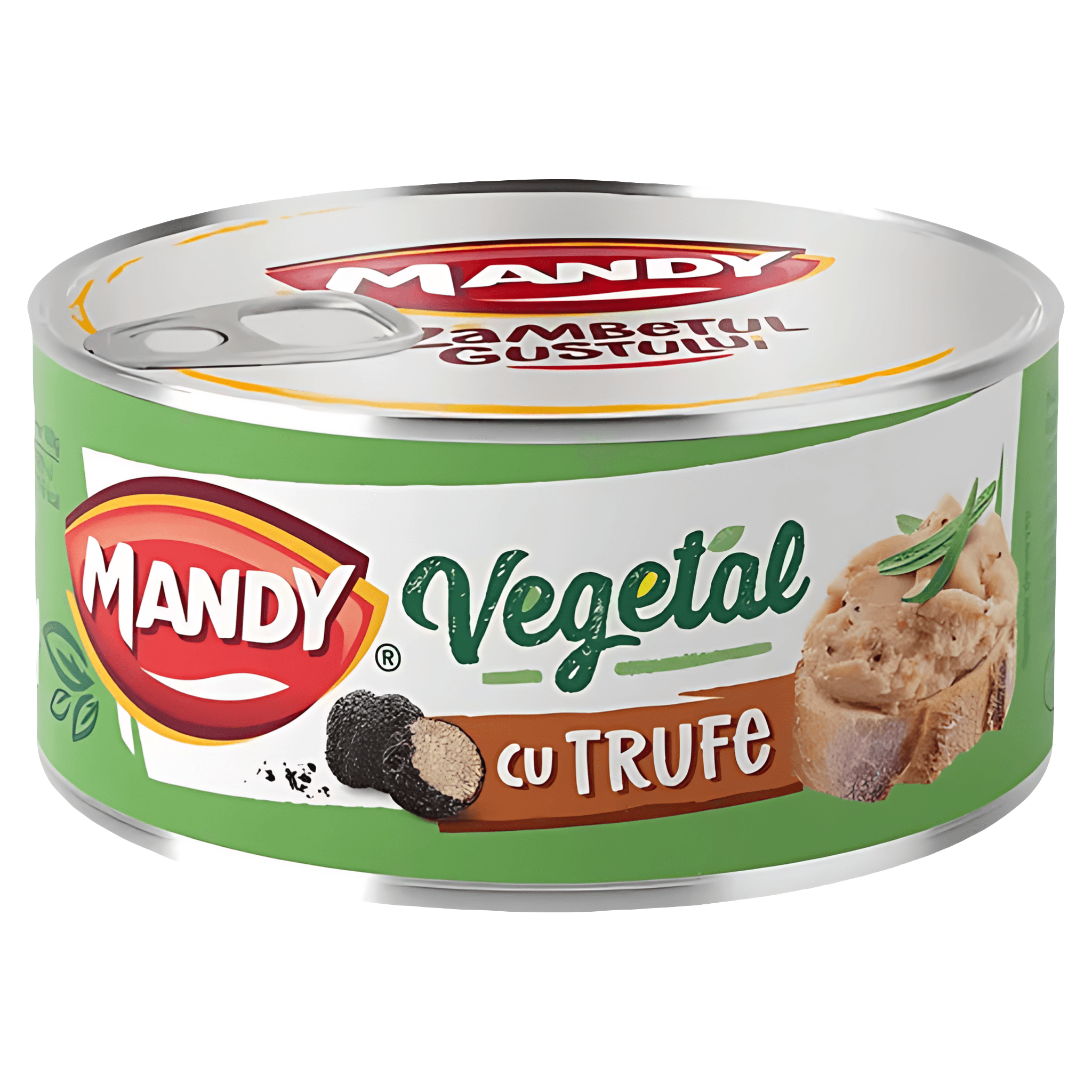 Crema tartinabila vegetala cu trufe Mandy, 120 g