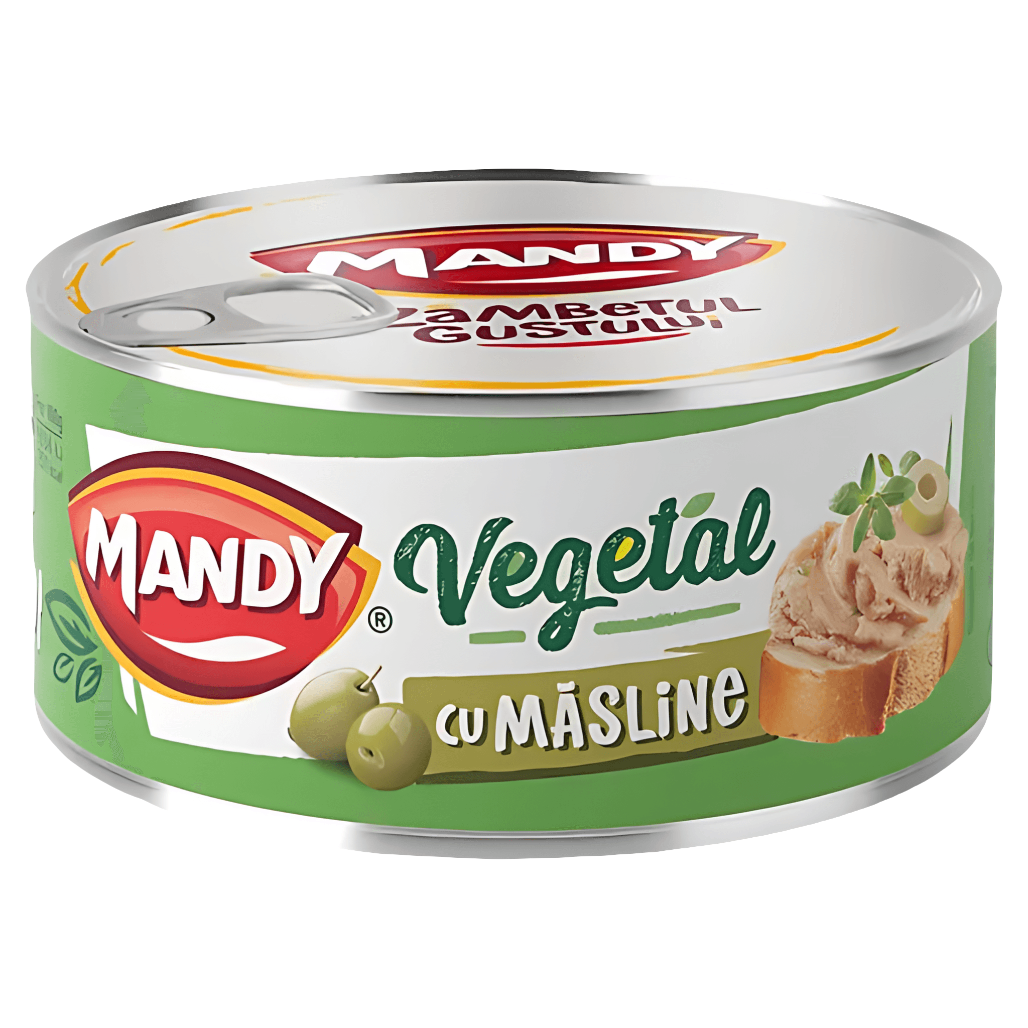 Pate vegetal Mandy cu masline 120 g