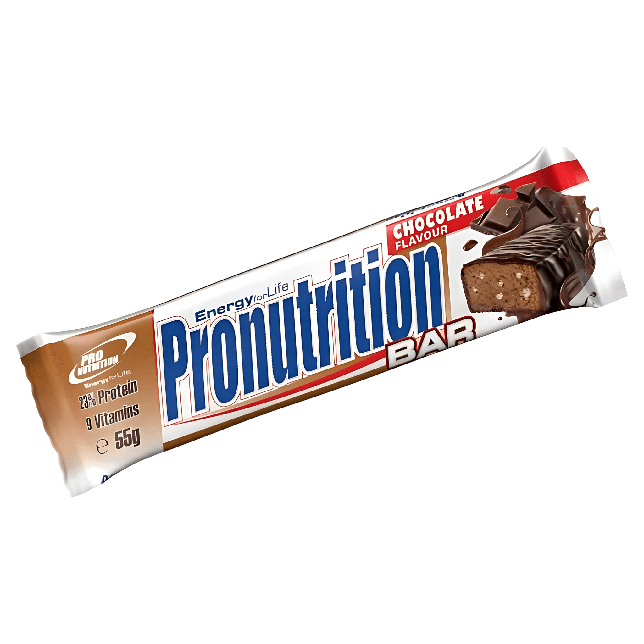 Baton proteic cu aroma de ciocolata ProNutrition, 55 g