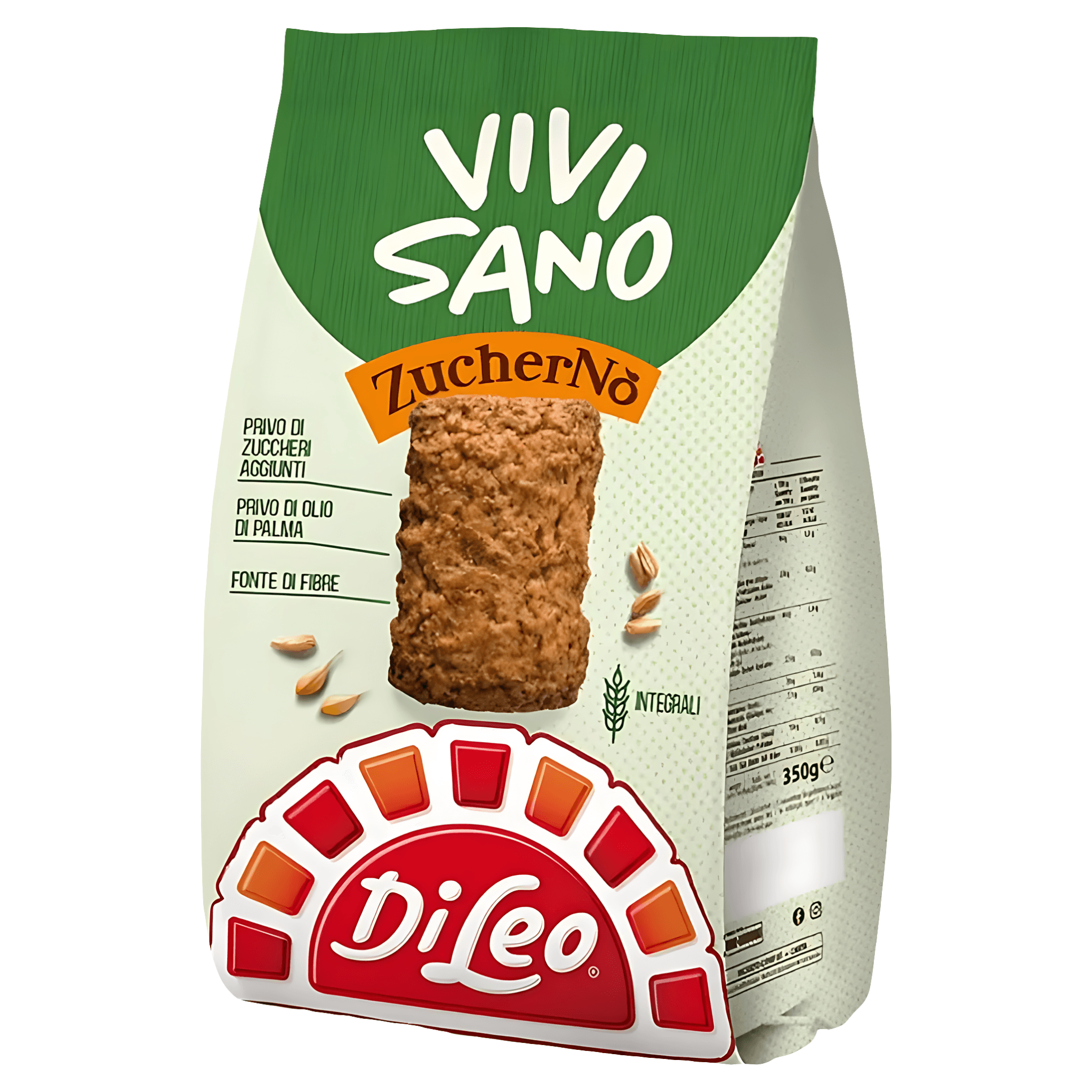 Biscuiti integrali fara zahar adaugat DiLeo Vivisano, 300 g