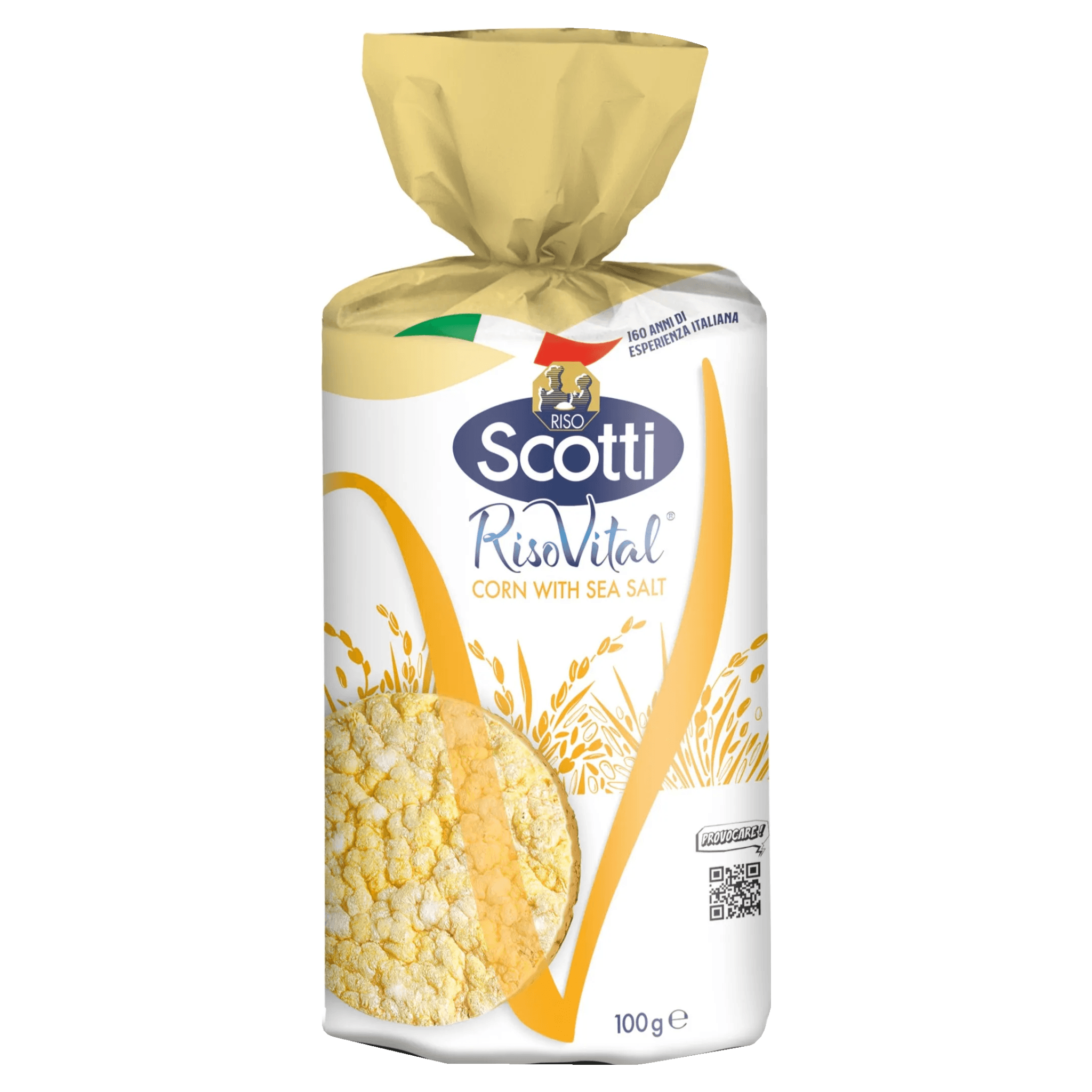 Rondele de porumb fara gluten Riso Scotti Riso Vital, 100 g
