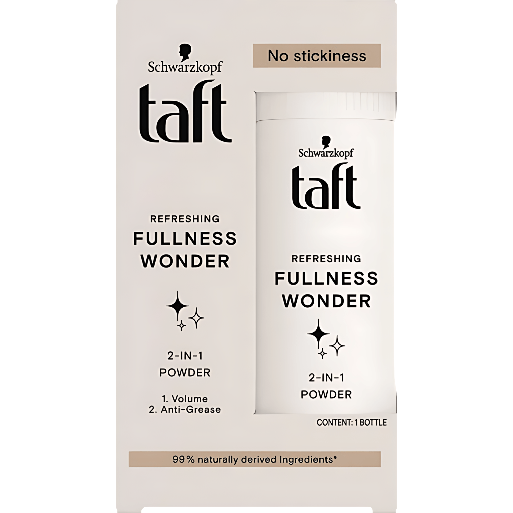 Pudra pentru coafat 2 in1 Schwarzkopf Taft Fullness Wonder, 10 g