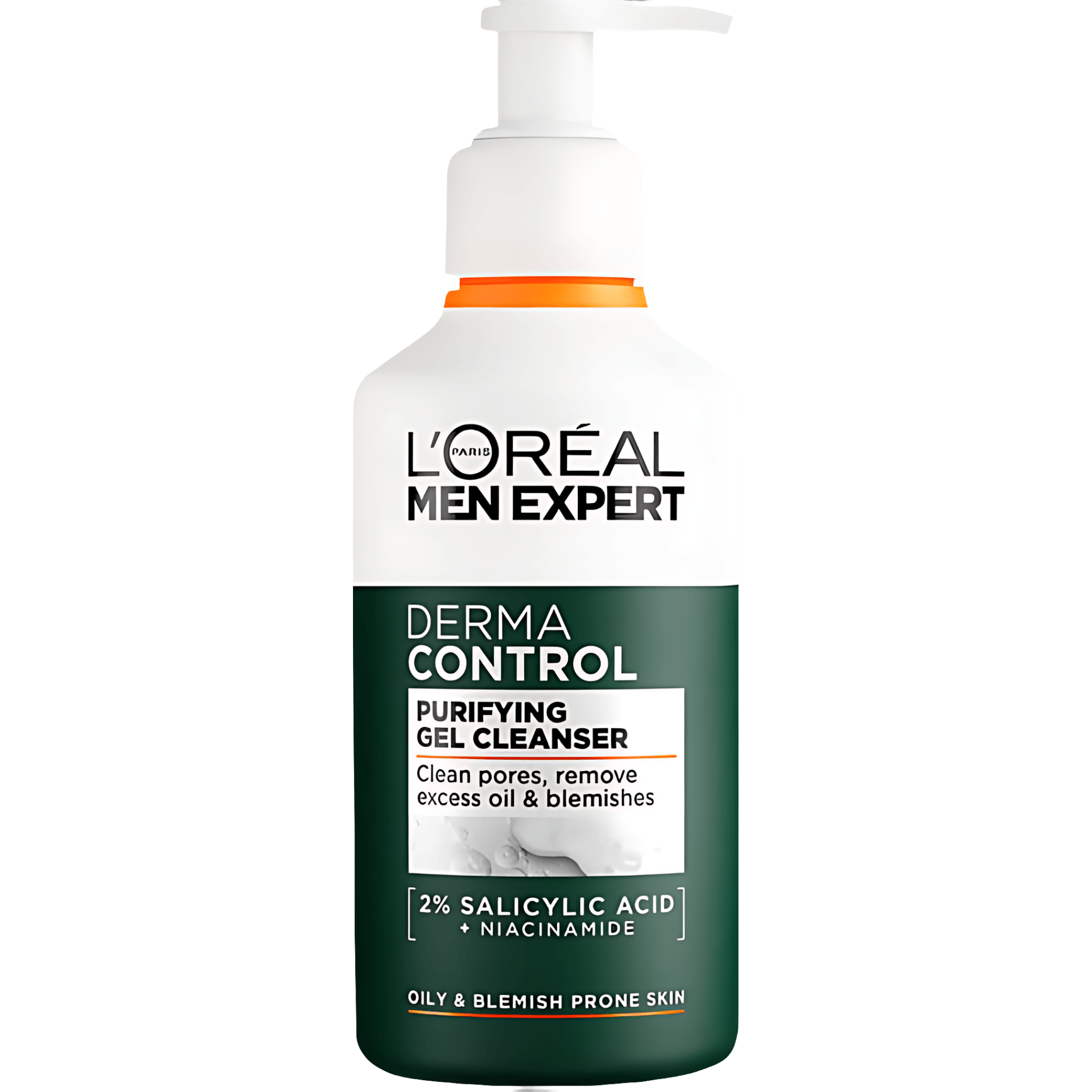 Gel de curatare pentru ten gras L'Oreal Paris Men Expert Derma Control, 260 ml
