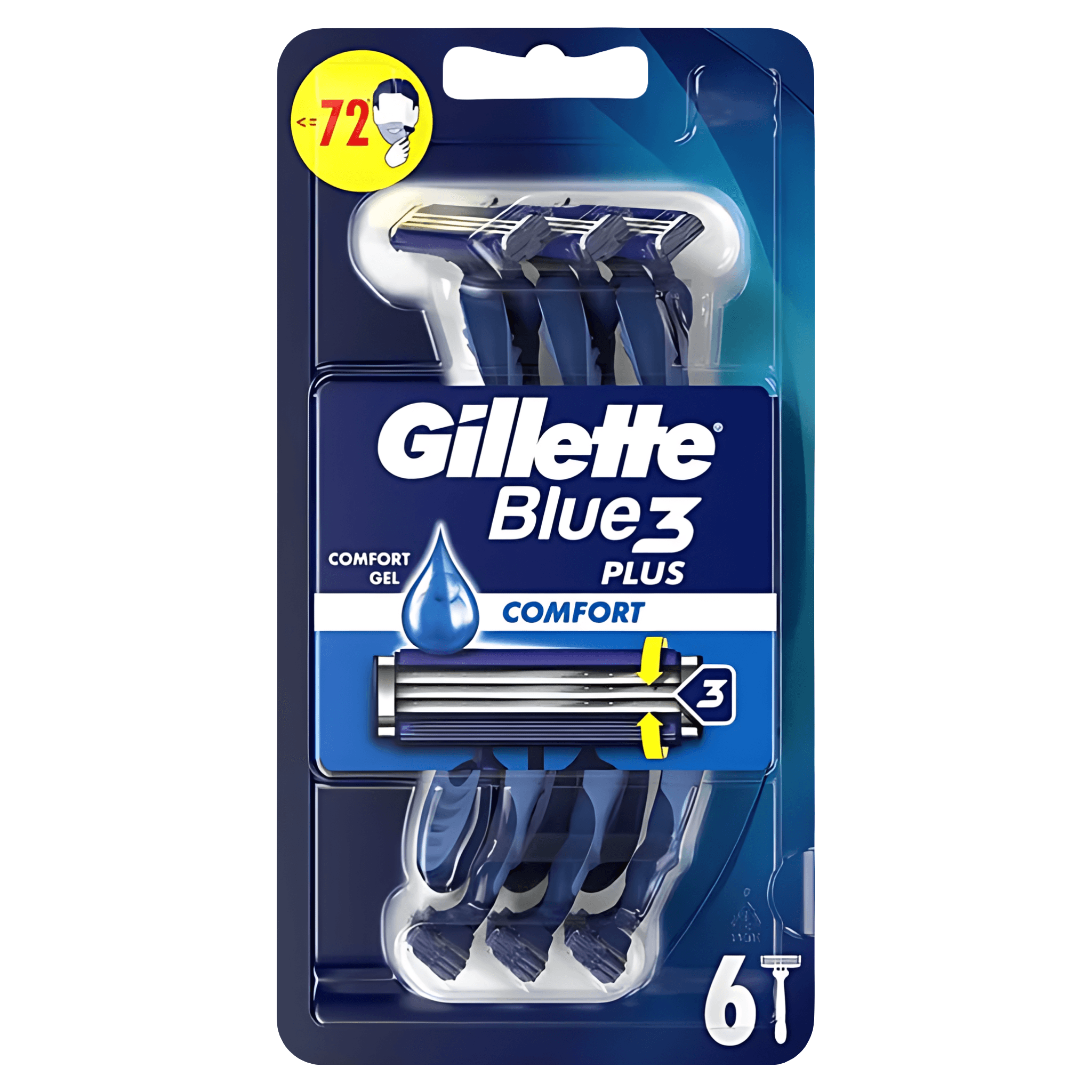 Set 6 aparate de ras Gillette Blue 3 Regular