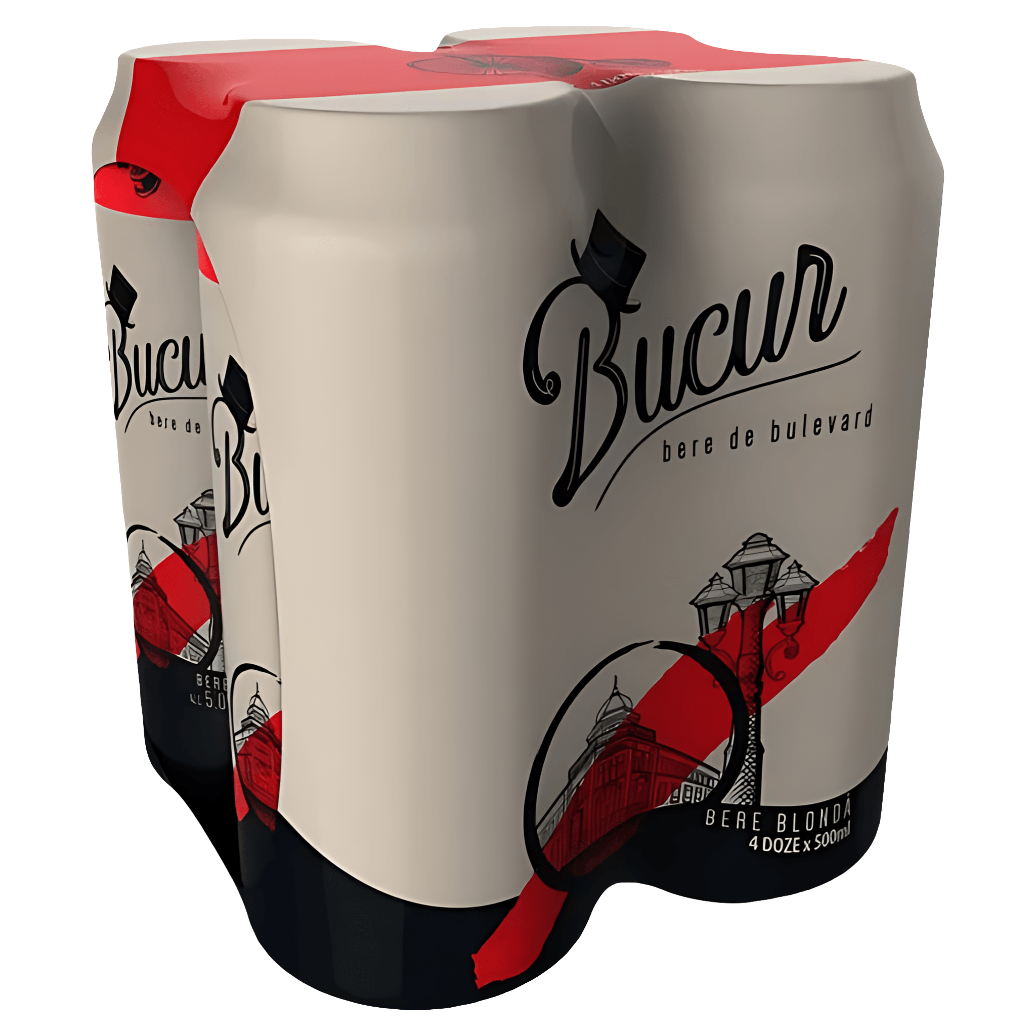 Bere blonda Bucur, 4 x 0.5 l