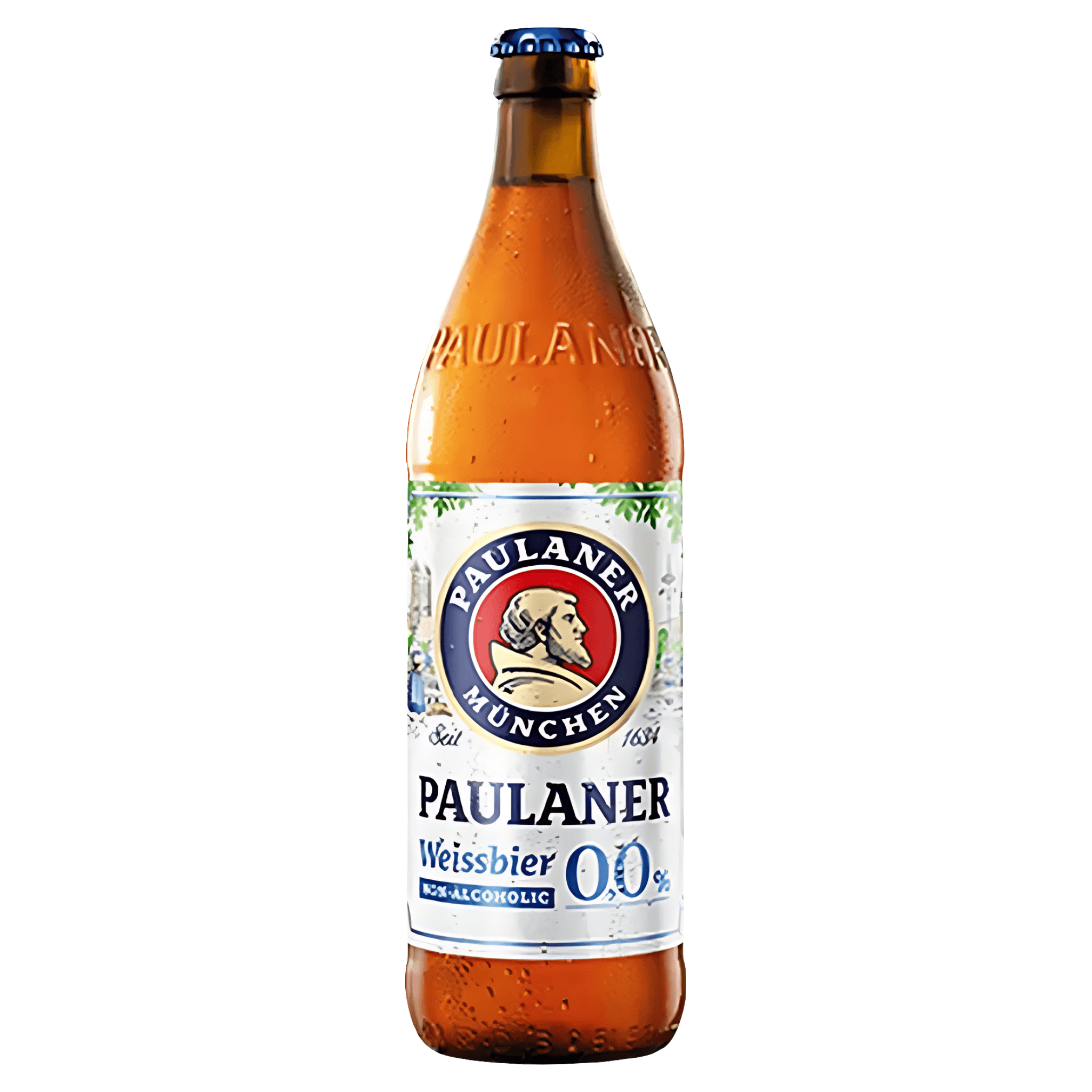 Bere nefiltrata fara alcool Paulaner, 0.5 l