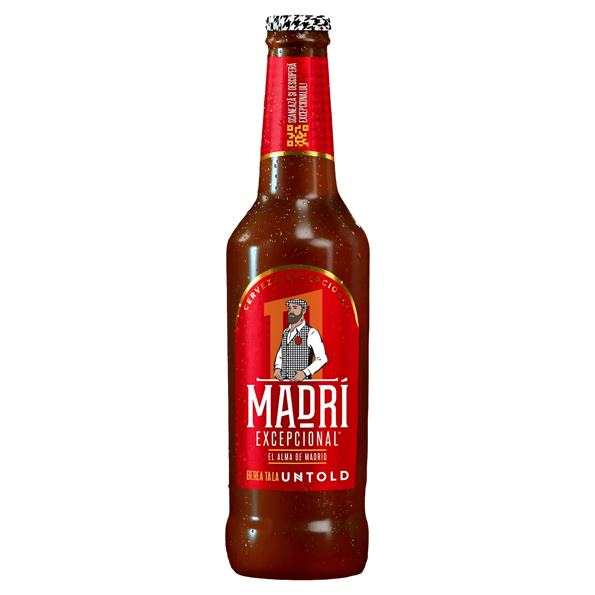 Bere blonda Madri Excepcional, sticla, 0.33 l
