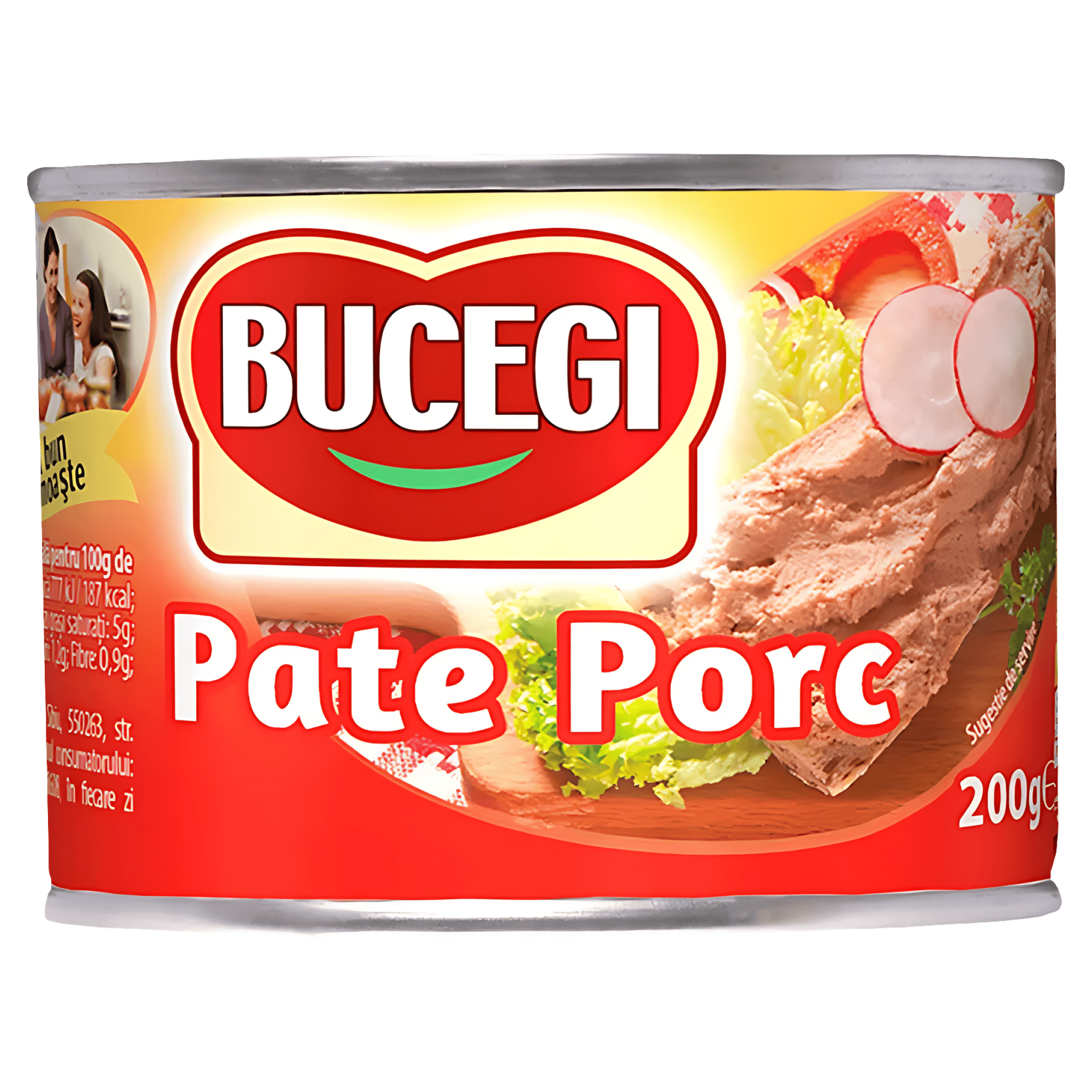 Conserva pate de porc Bucegi, 200g
