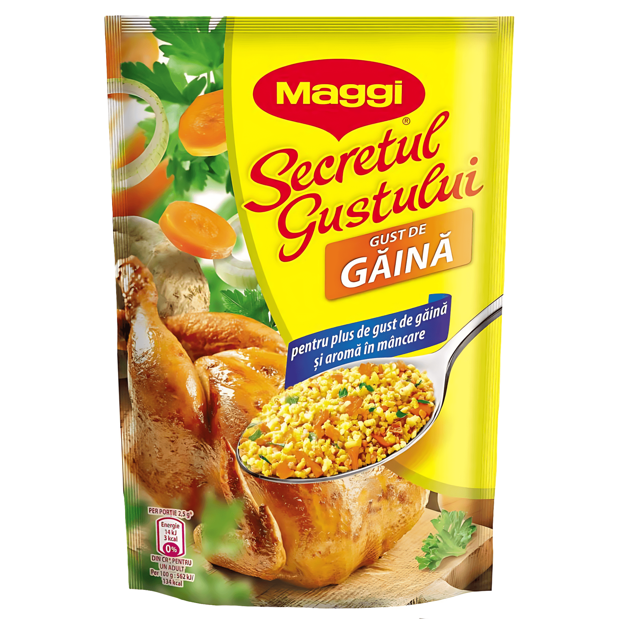 Baza pentru mancare Maggi cu gust de gaina, 200g
