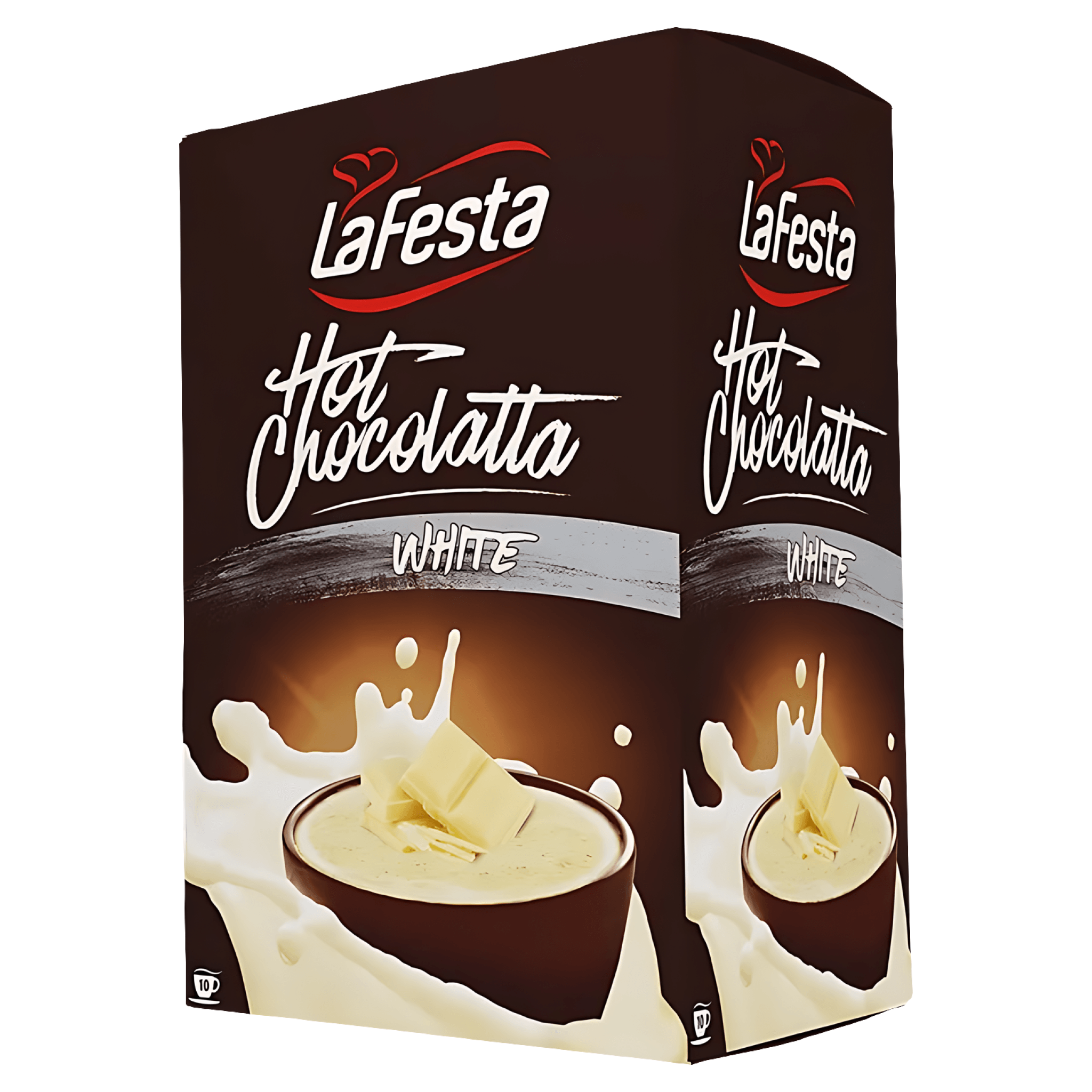 Bautura solubila ciocolata alba instant La Festa, 250 g