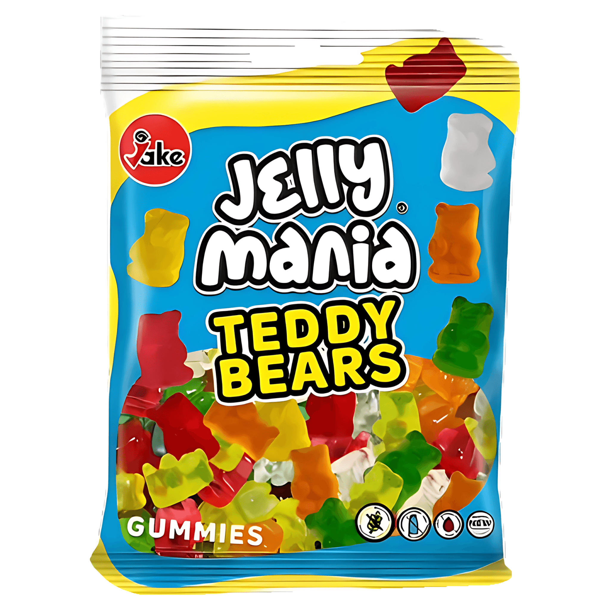 Jeleuri in forma de ursuleti Jake Jelly Mania Teddy Bears, 100 g