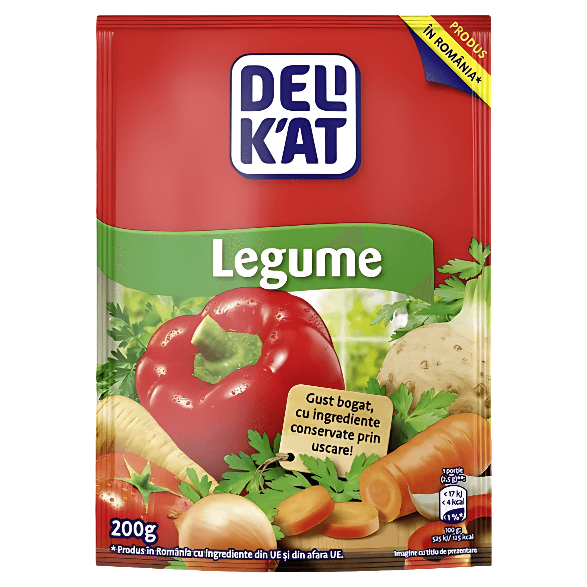 Baza pentru mancare cu gust de legume Delikat, 200 g