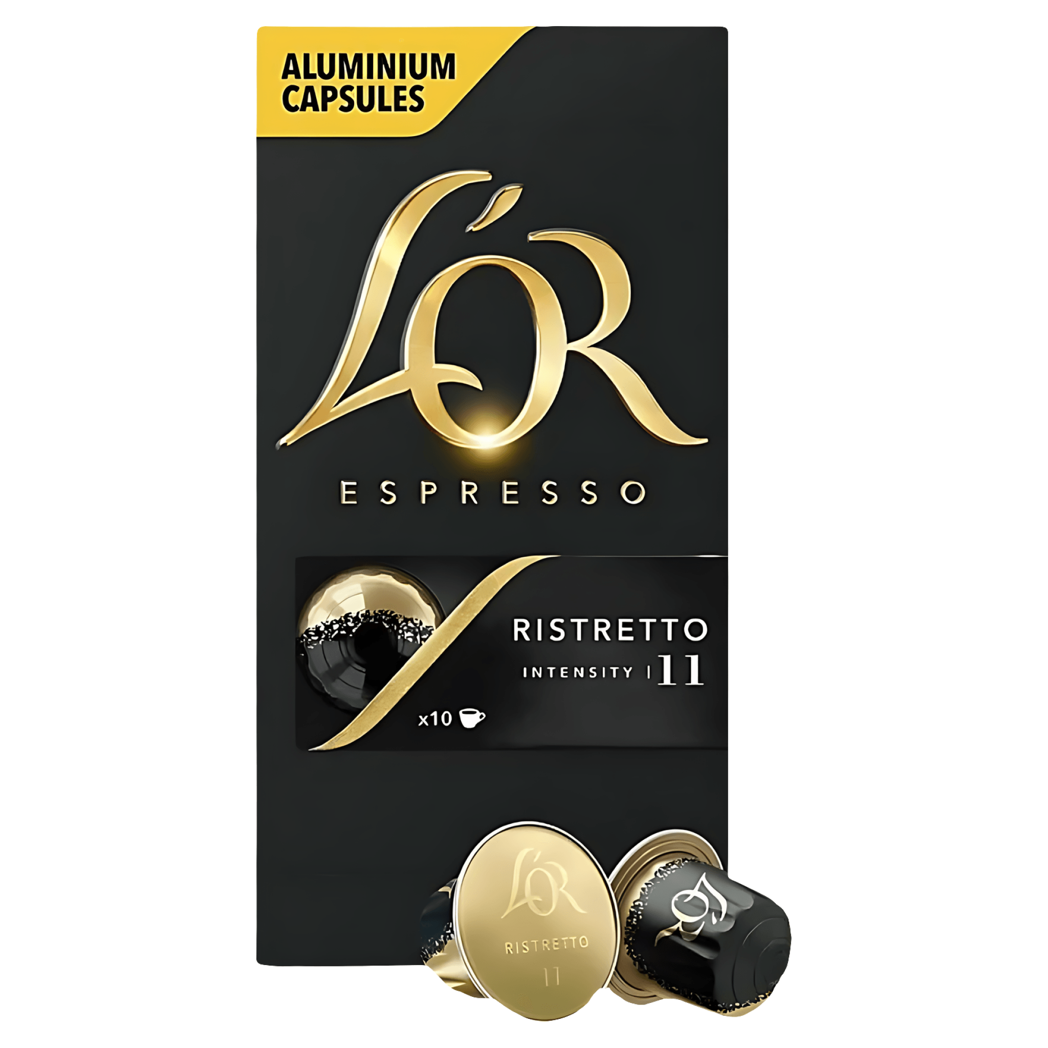 Capsule cafea L'Or Espresso Ristretto, compatibile Nespresso, 10 capsule