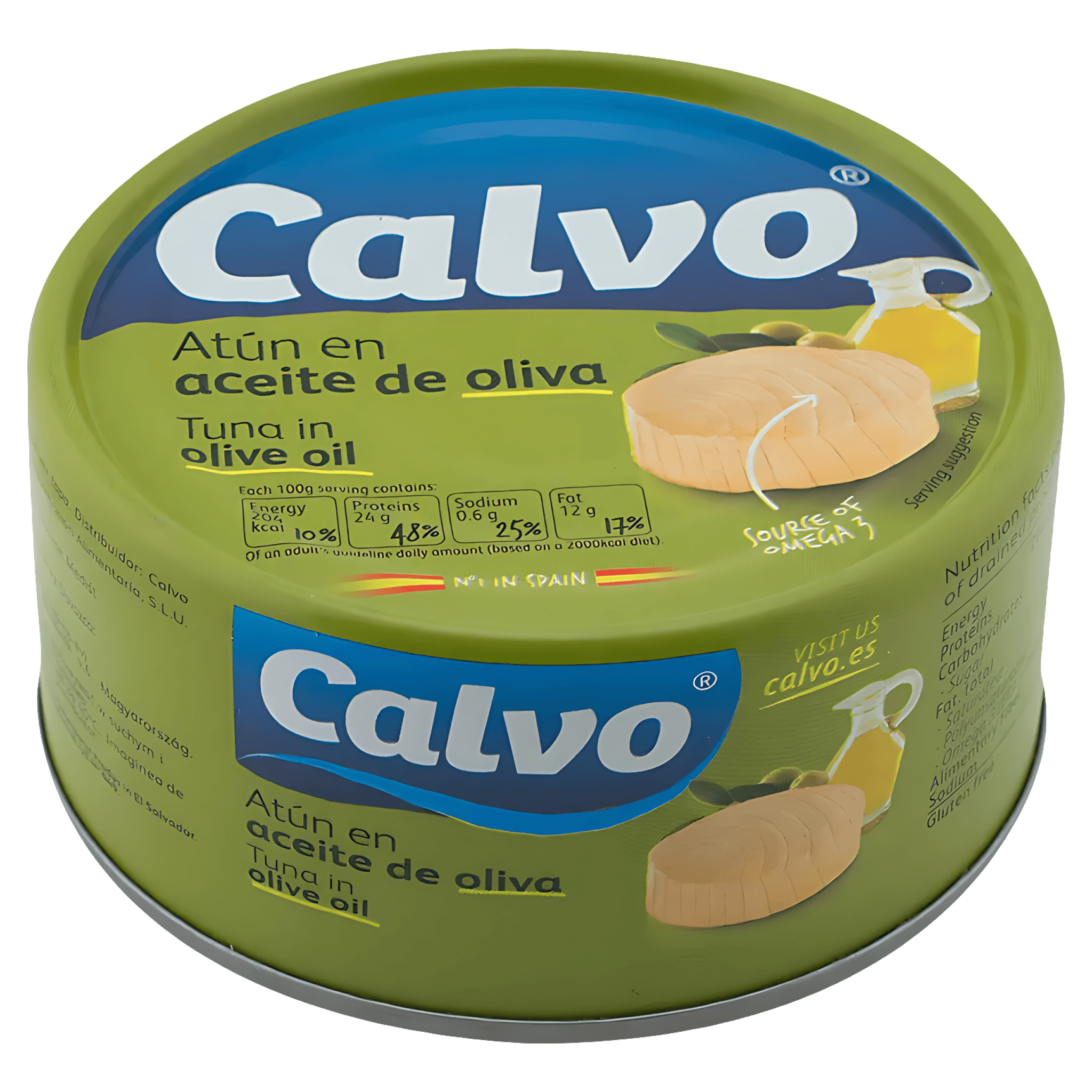 Ton in ulei de masline Calvo, 160g