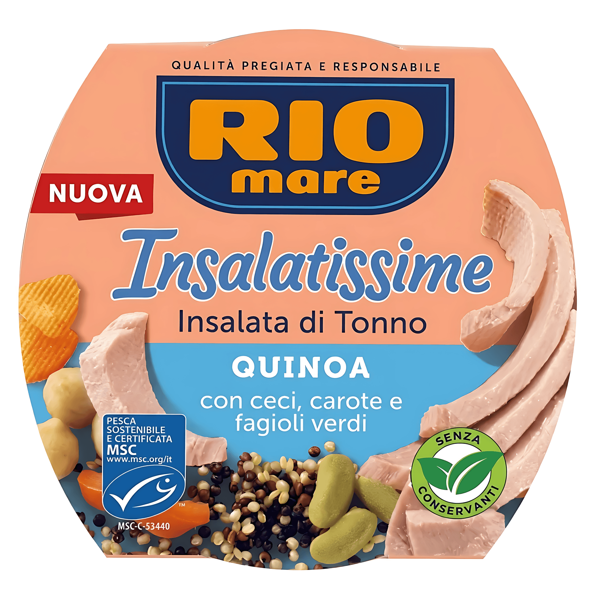 Salata de ton si quinoa Rio Mare, 160 g