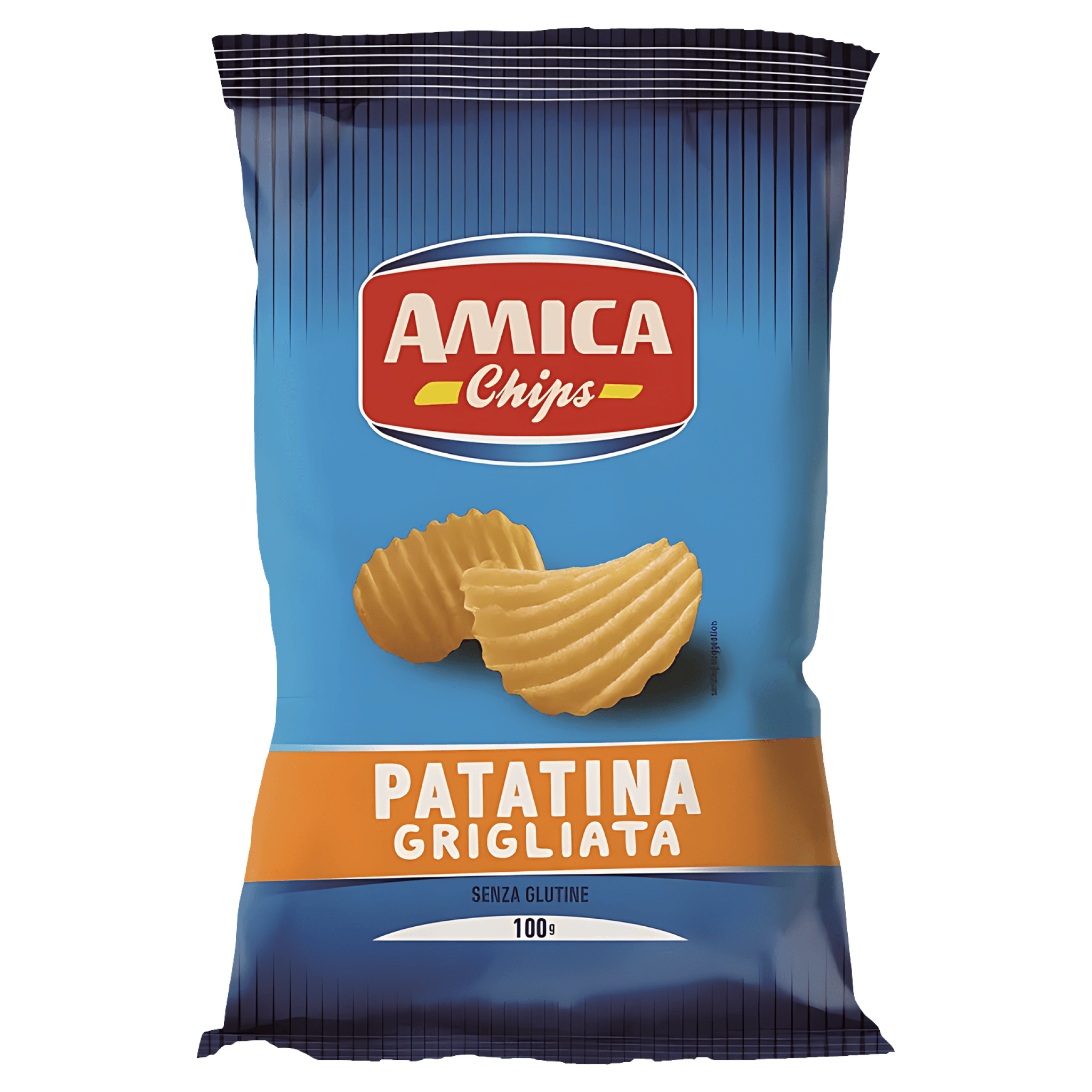 Chipsuri ondulate fara gluten Amica, 100 g