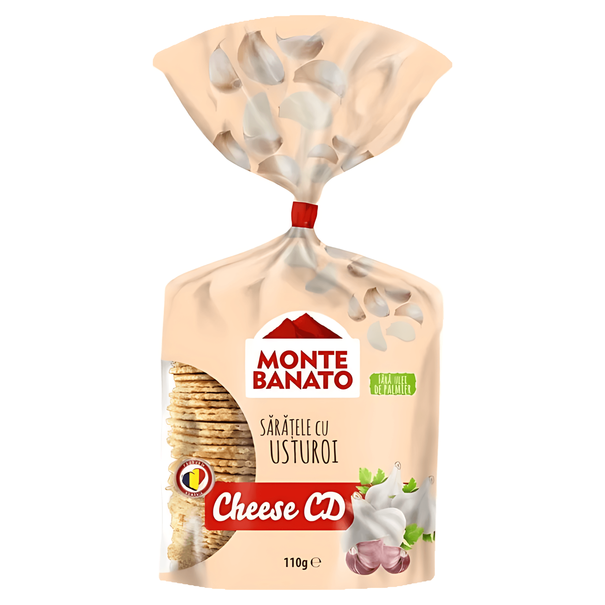 Saratele cu usturoi Monte Manato, 110 g